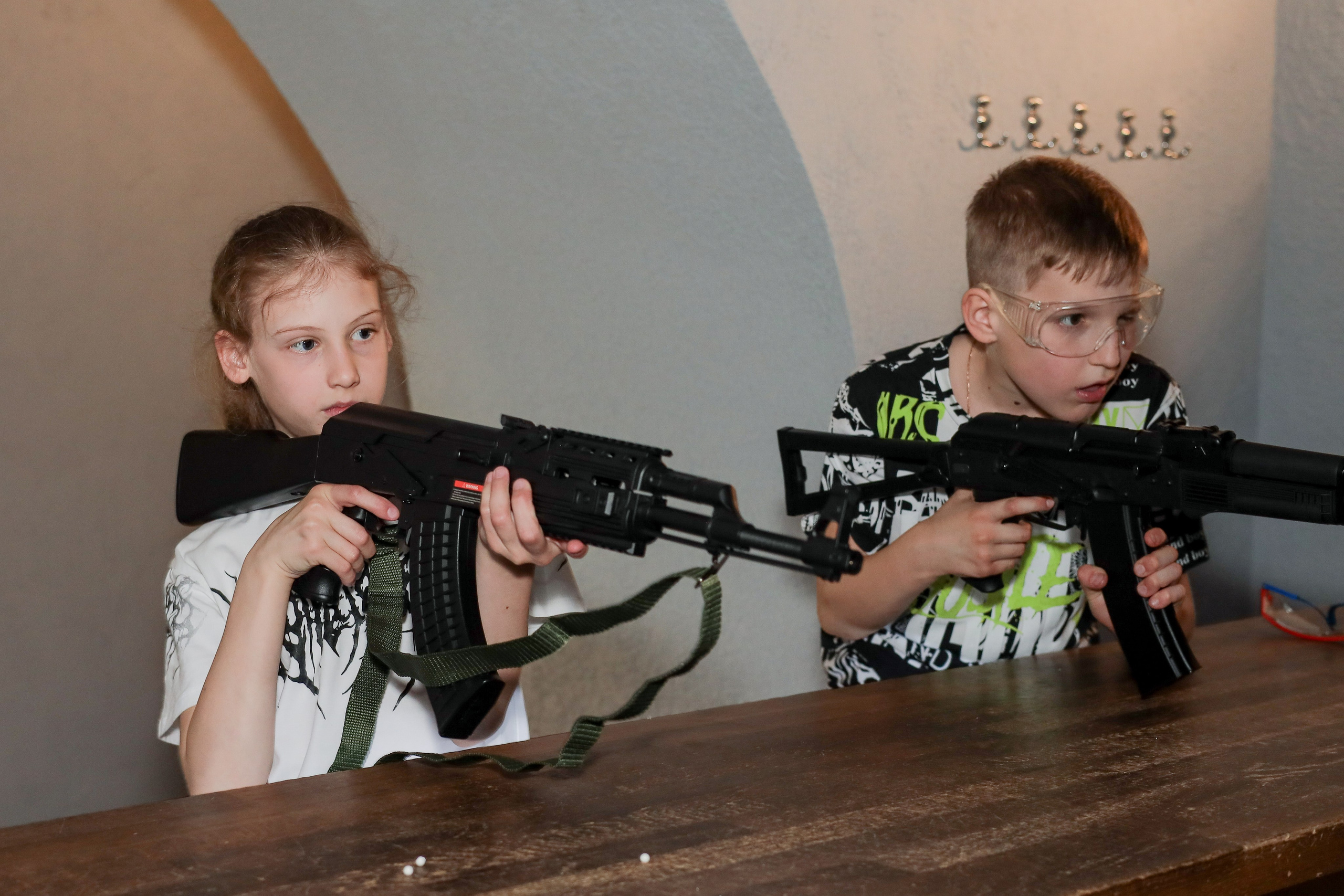 День рождение в стрелковом клубе. Фотограф Надршина Лилия