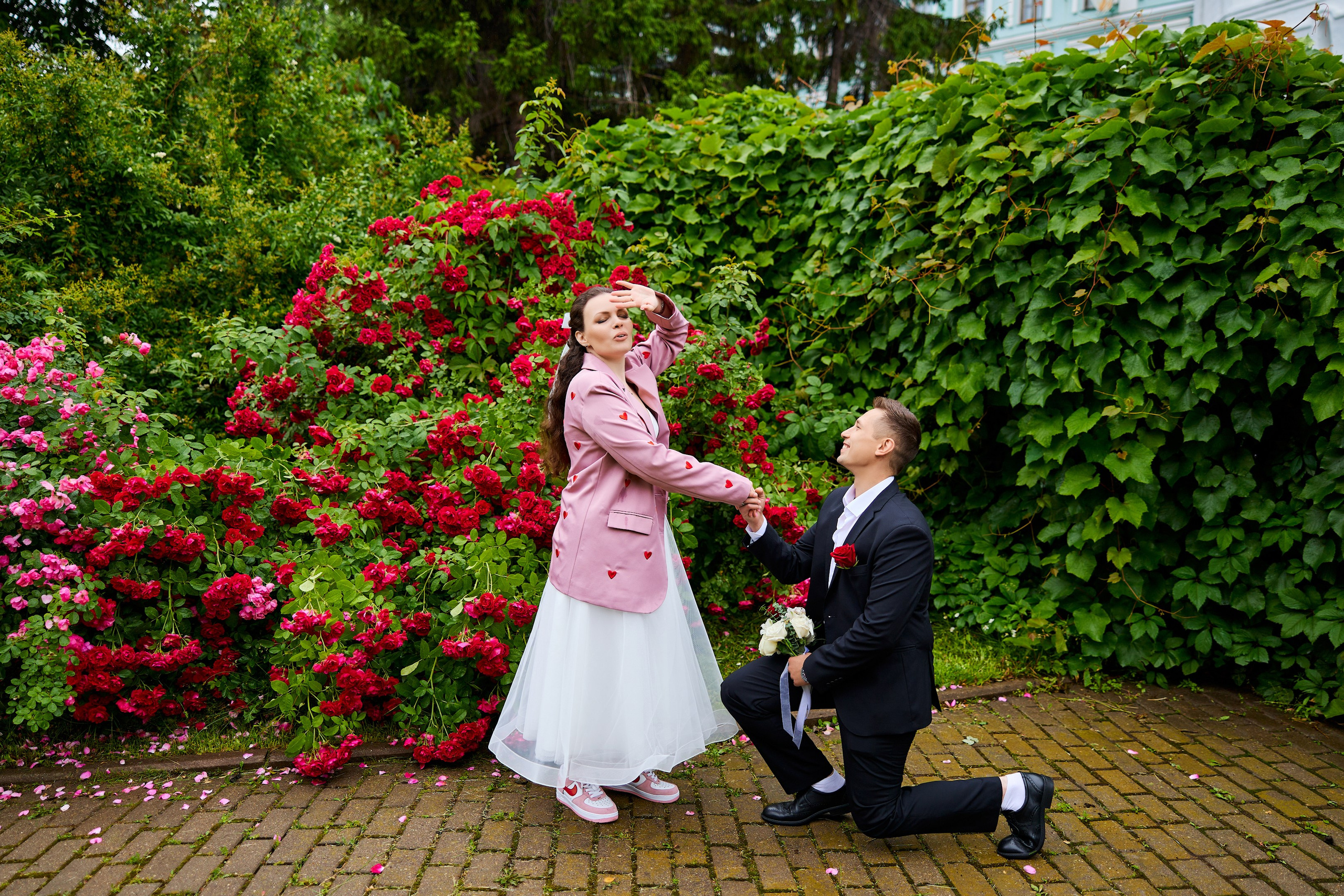 Свадебная фотосъёмка в гостинице Даниловская. Свадебный фотограф Сергей Колбинский