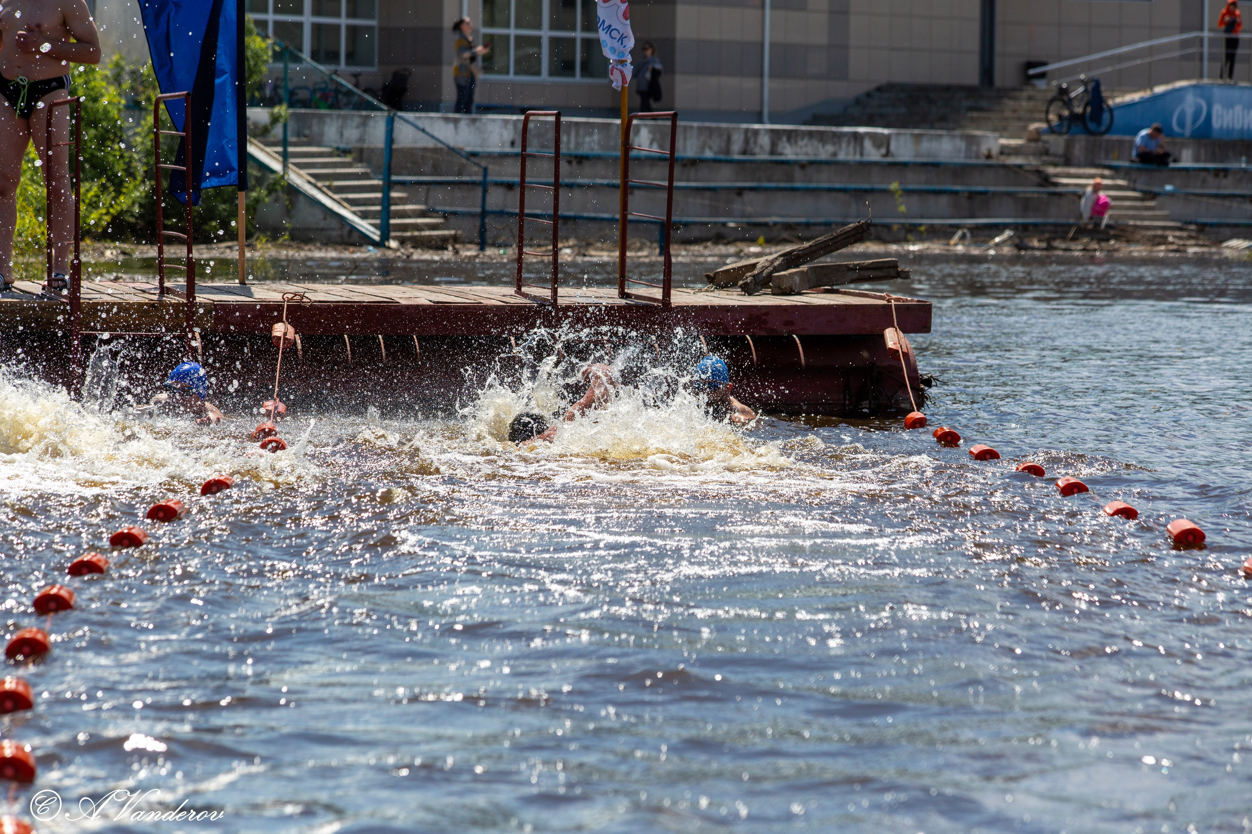Заплыв 02.06.2024. Фотограф Омск | Александр Вандеров