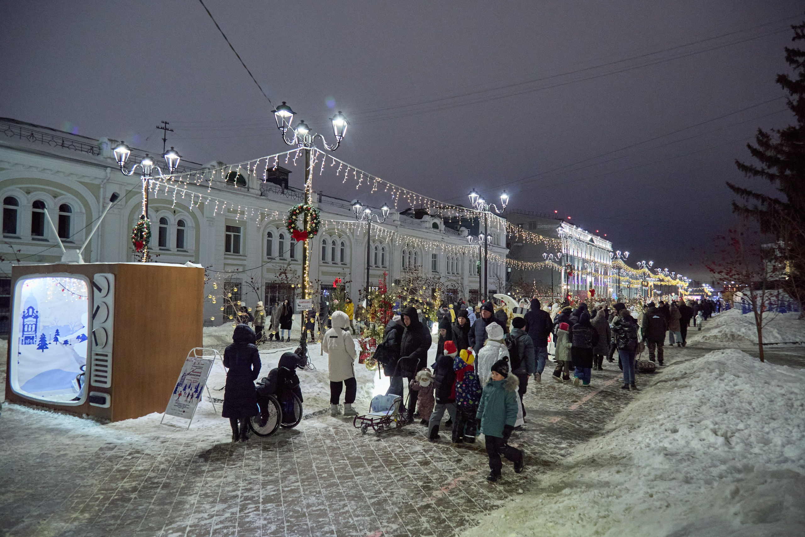 Новогодний Омск 2025. Фотограф Омск | Александр Вандеров