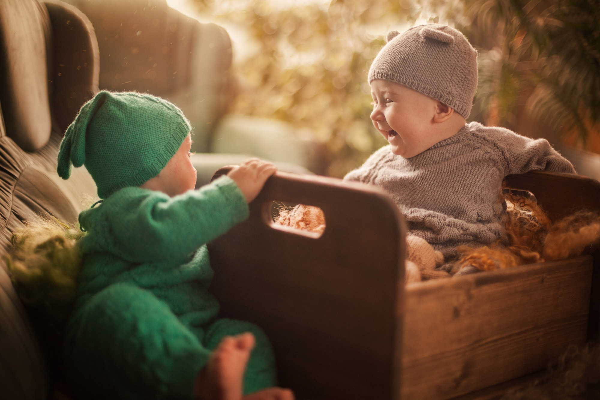 Детская съемка. Антон и Татьяна Денисенко