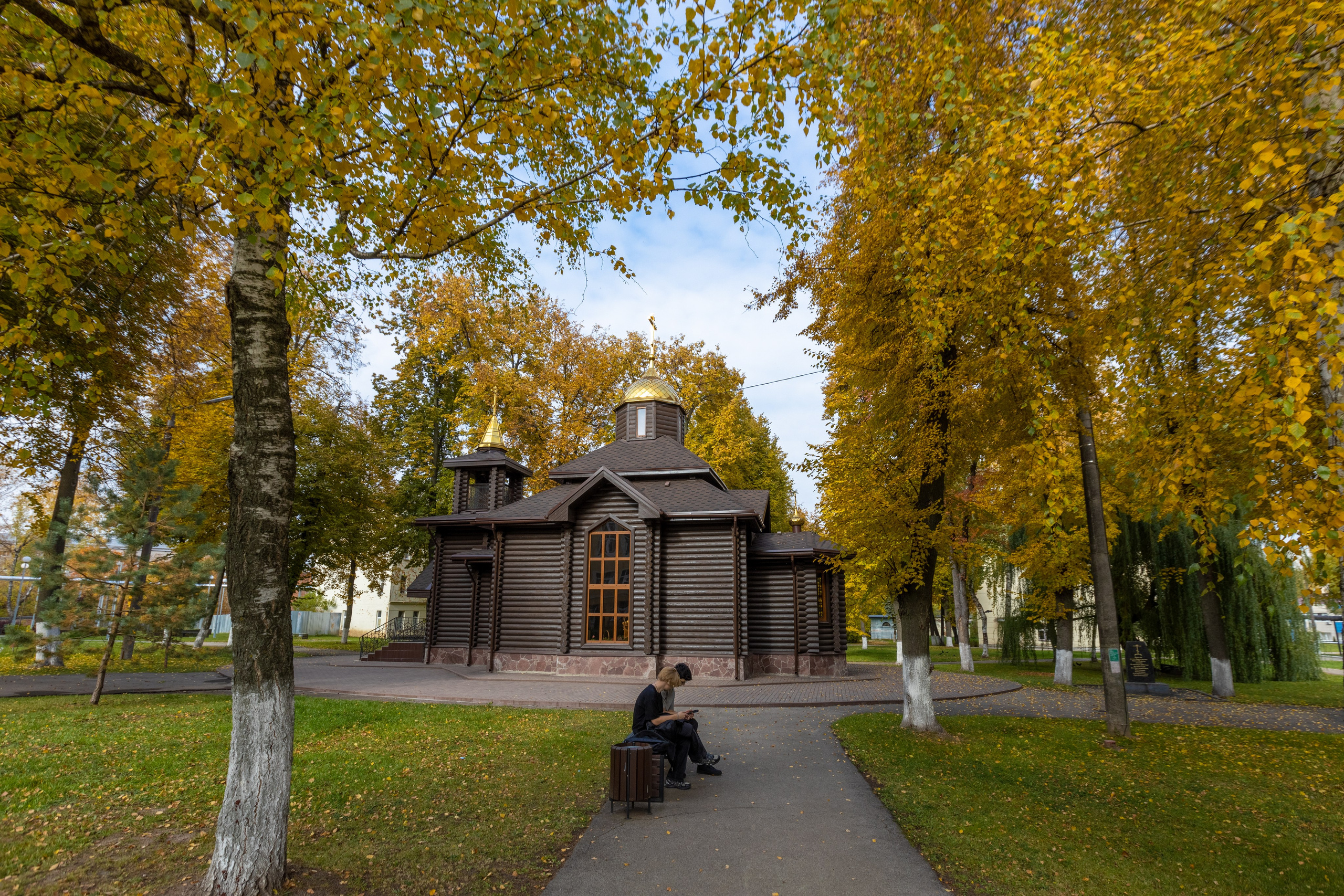 Храм Архистратига Михаила в студгородке ТулГУ. Фотограф в Туле Крупский АнДРей. Фотостудия «КАДР71» в Туле