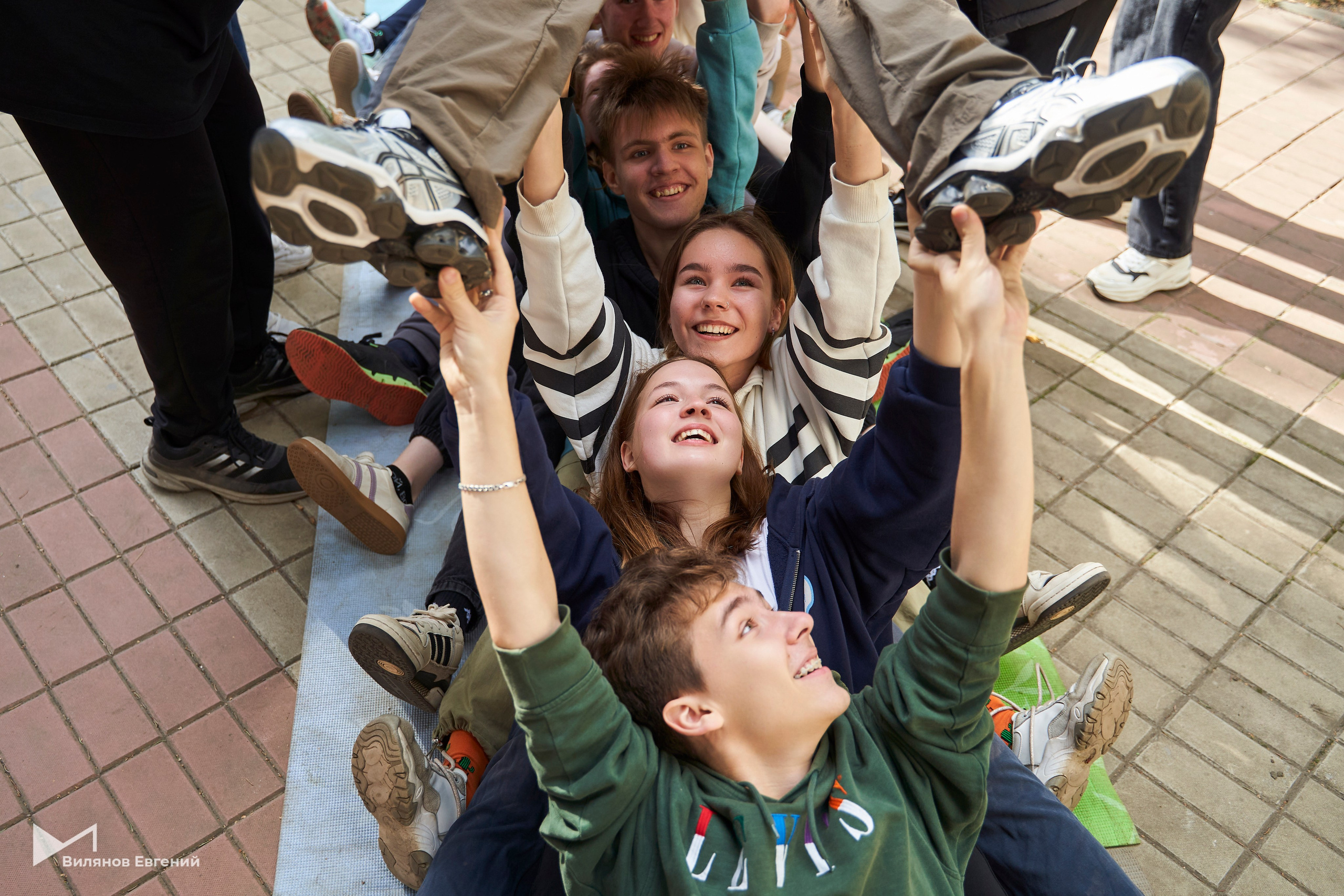 Мероприятие «Веревка» для первокурсников ННГАСУ. Репортажный фотограф Вилянов Евгений. Нижний Новгород