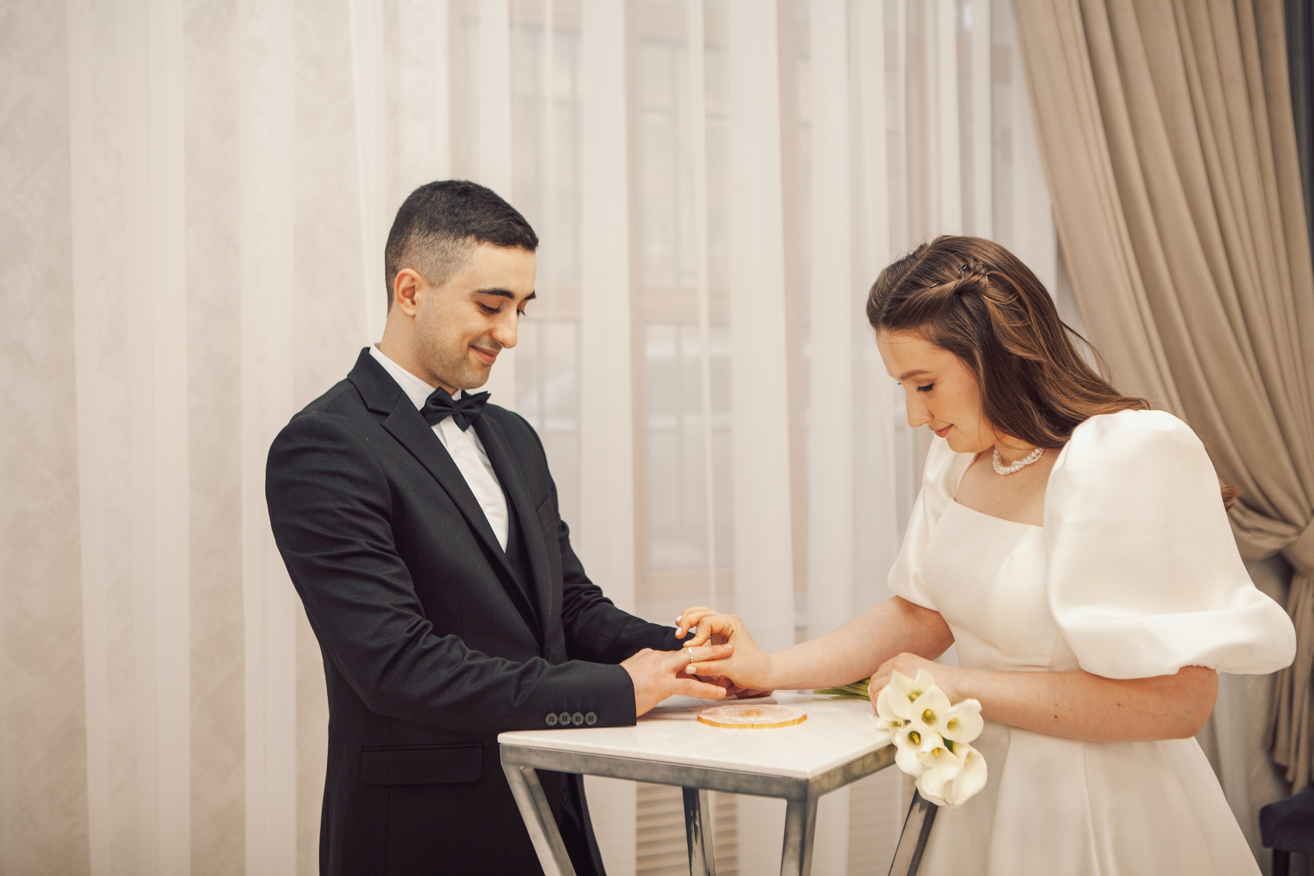 Роспись в Кутузовском ЗАГСе. Фотограф Ольга Ефремова