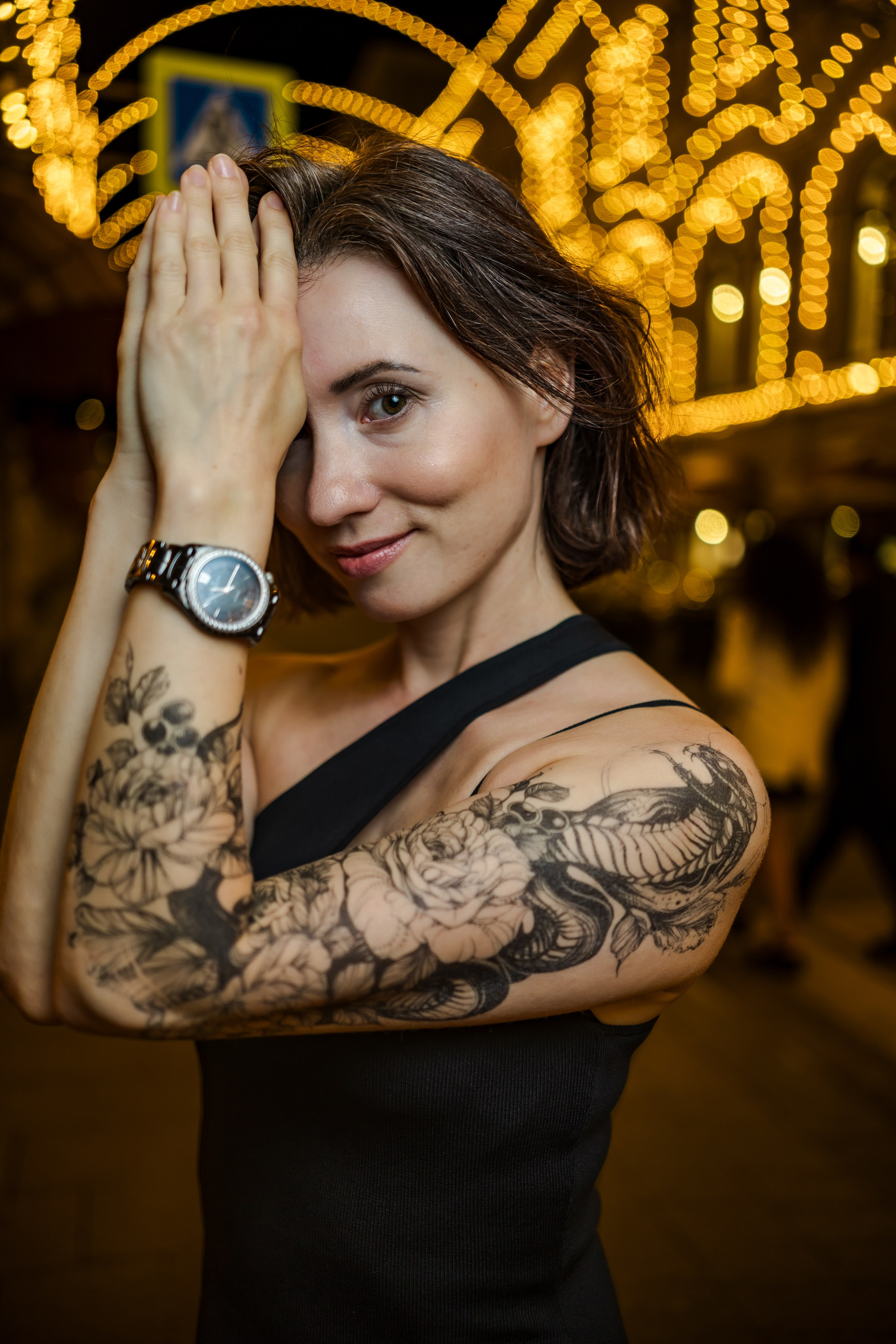 В вечерней городской среде. Фотограф в Москве портреты | репортажи | спорт