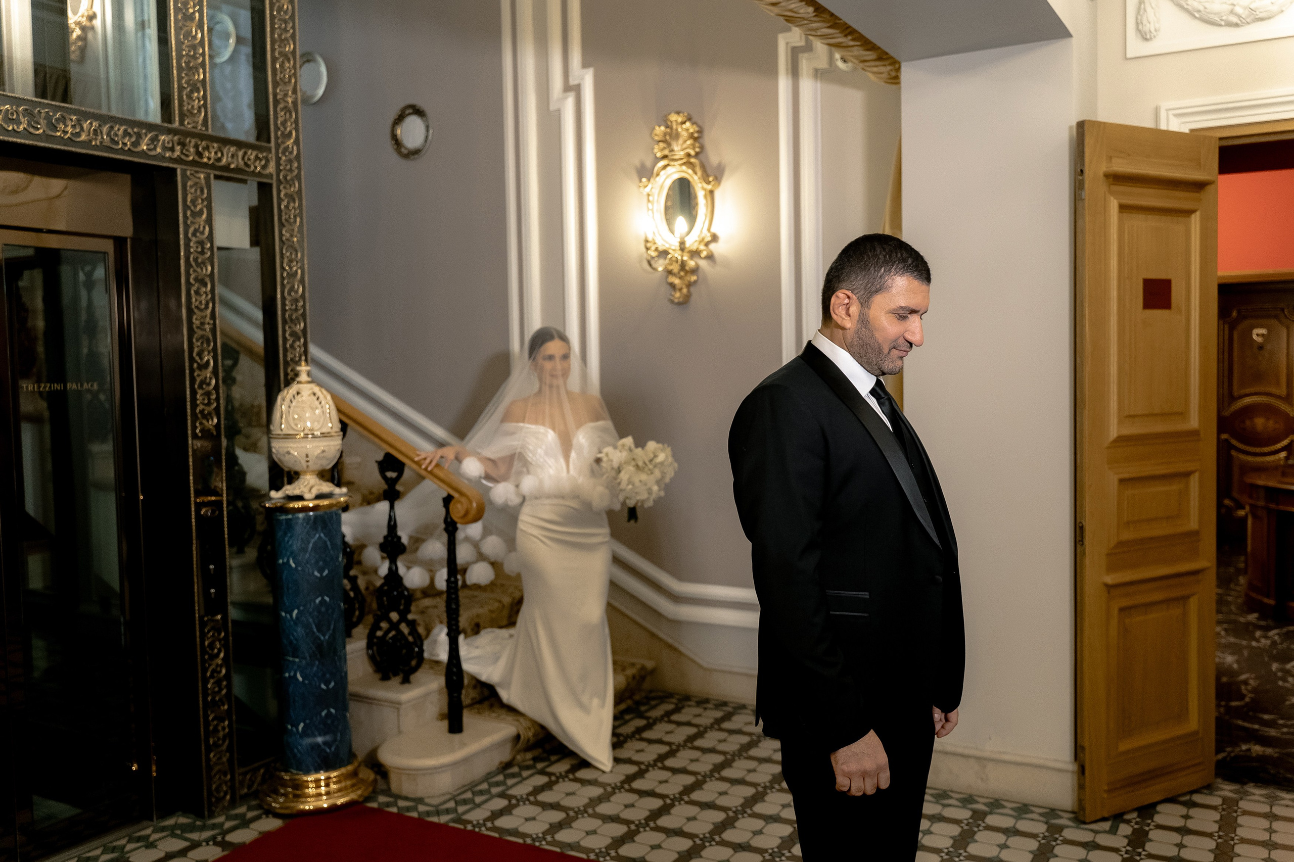 Trezzini Palace. Свадебный фотограф Москва