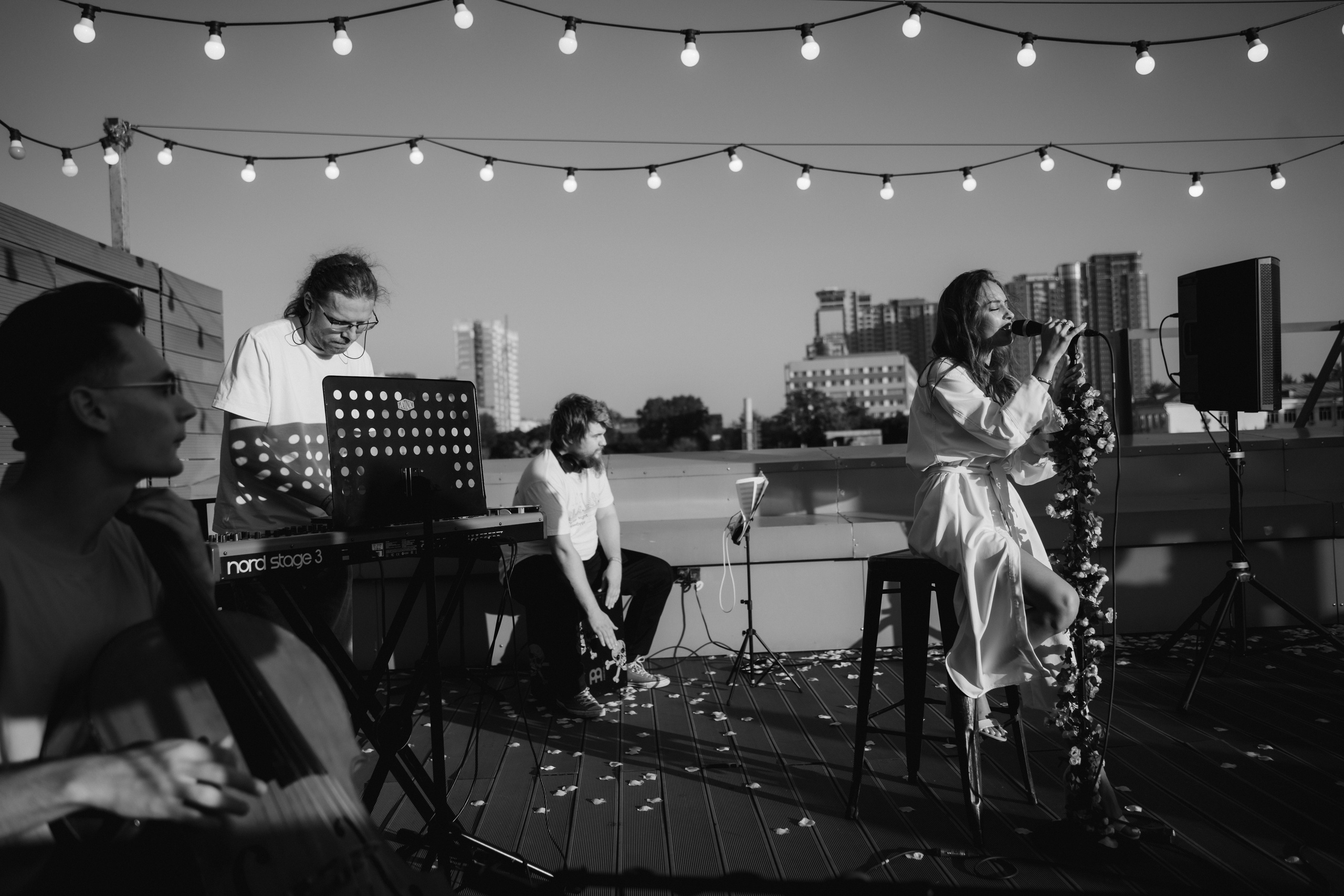 Концерт на крыше Вокальная школа Soulmade. Портретный и свадебный фотограф Алла Карени Москва