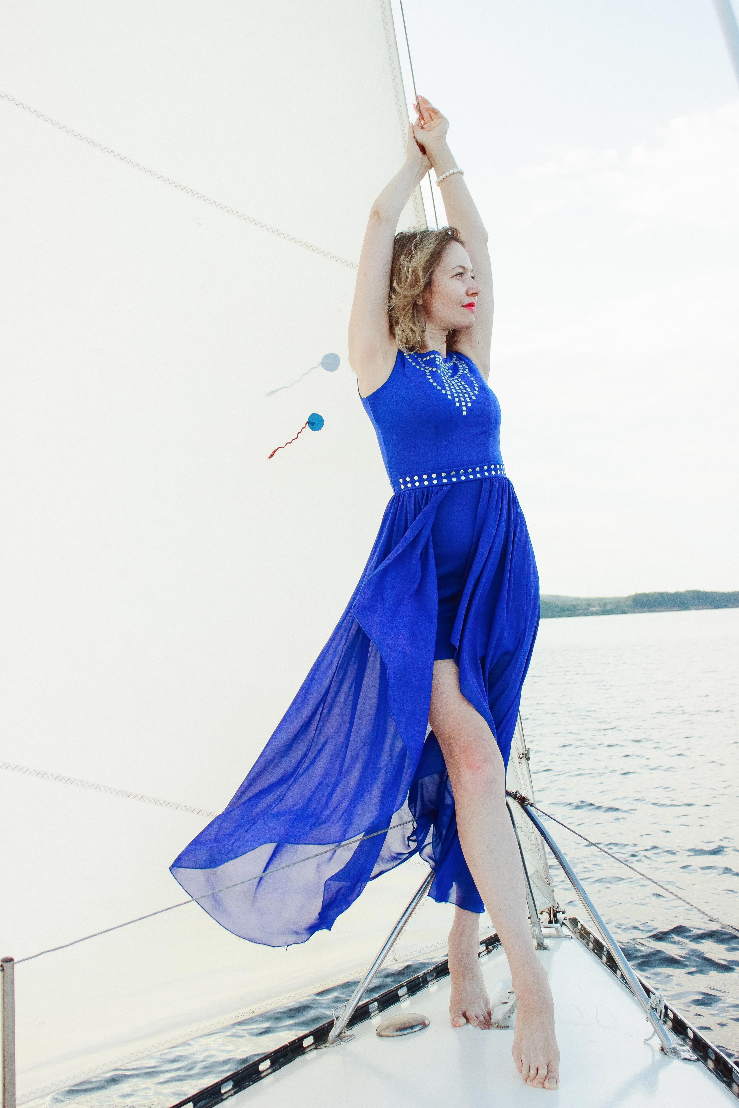 Фотосессия на яхте. Контентный фотограф в Перми Натали Кытманова