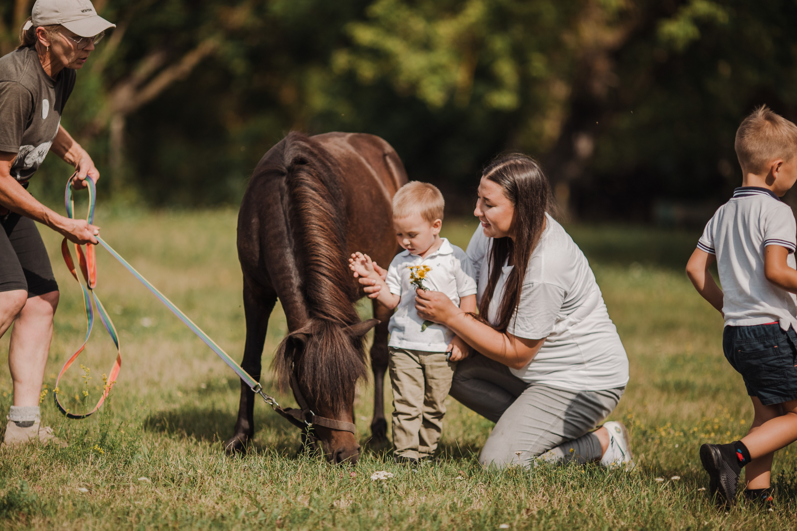 Семья на конной ферме. Свадебный и семейный фотограф Екатерина Бубнова