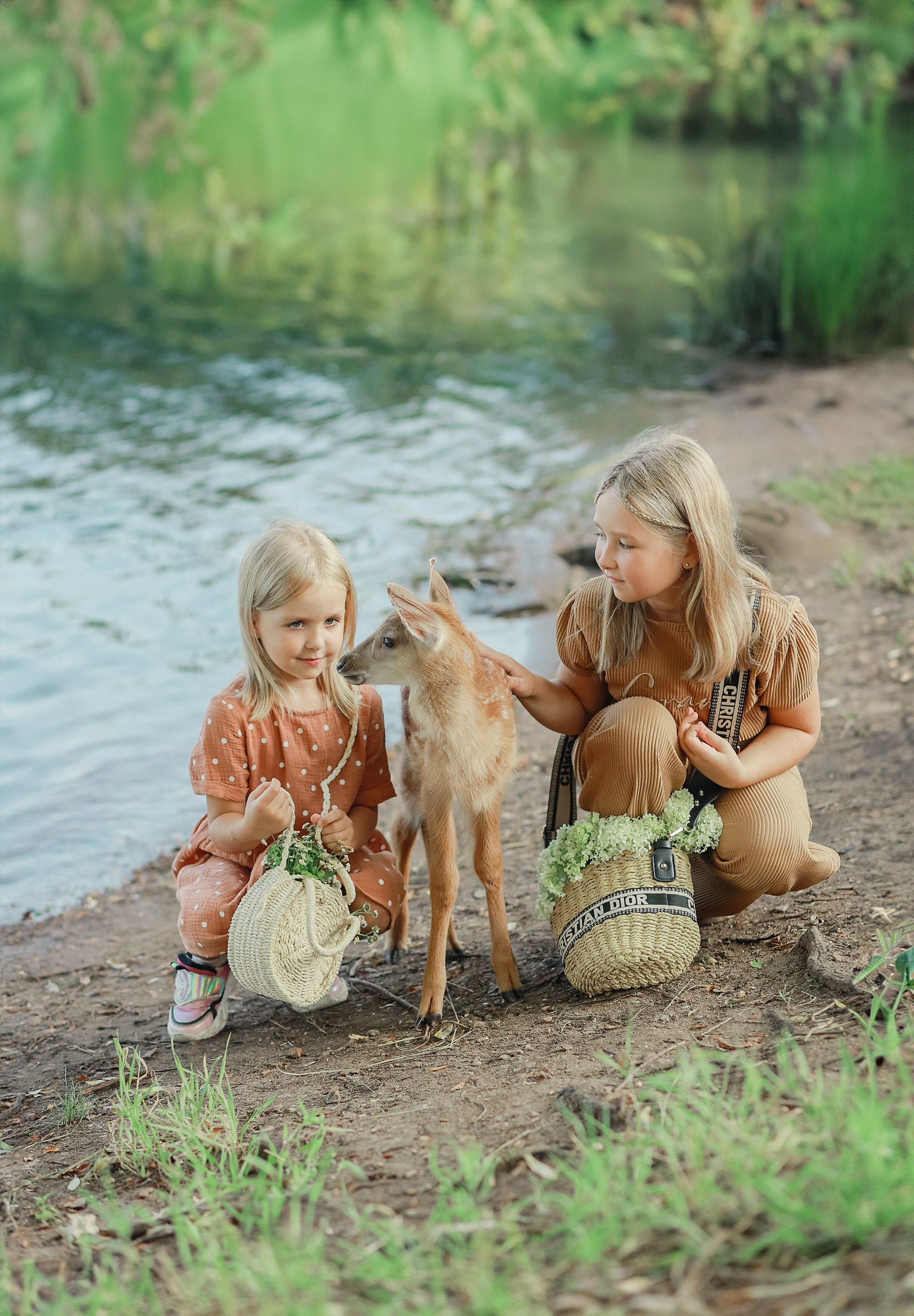 Семейная съемка с Бэмби. Иванова Ирина Свадебный и семейный фотограф г. Уфа