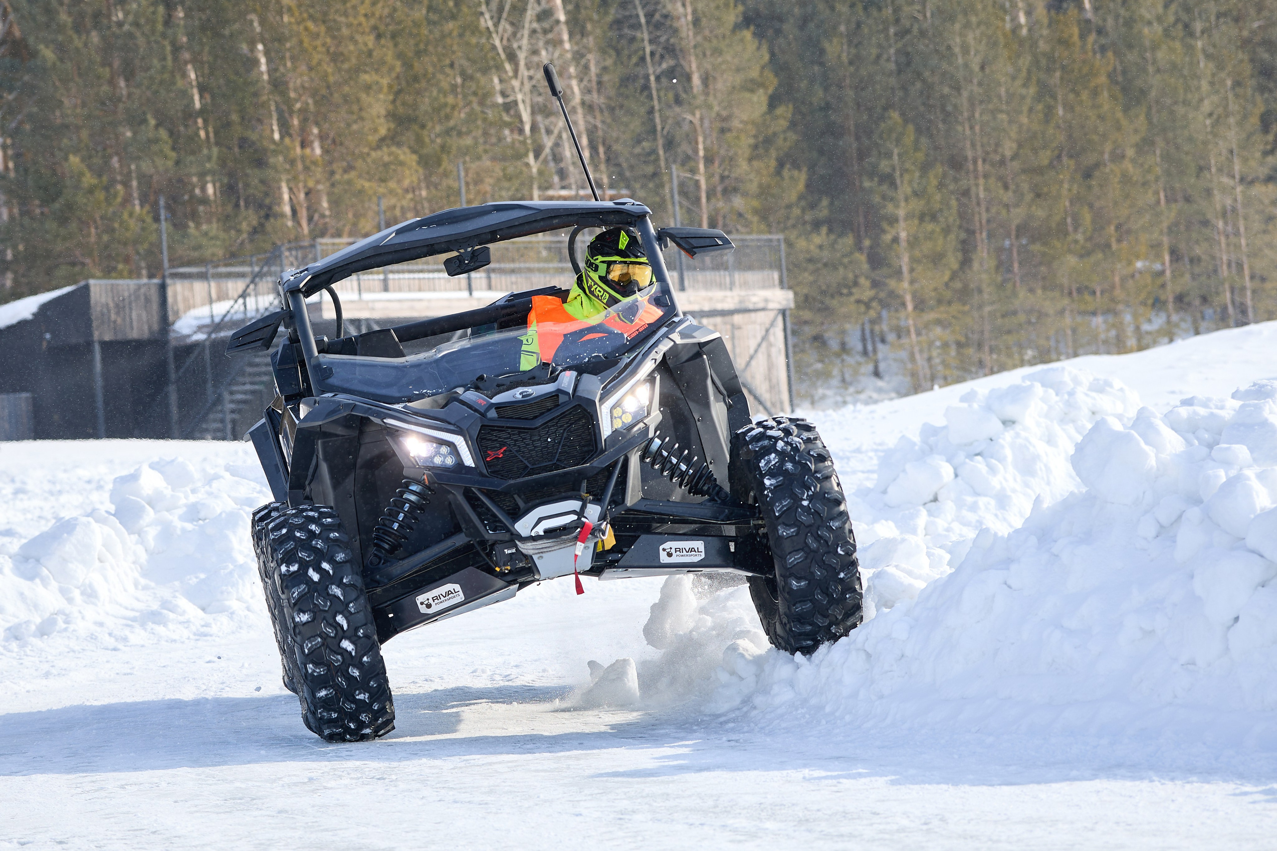 Топим Лёд — 2026. Соревнования на квадроциклах. Фотограф в Новосибирске Алена Скокова