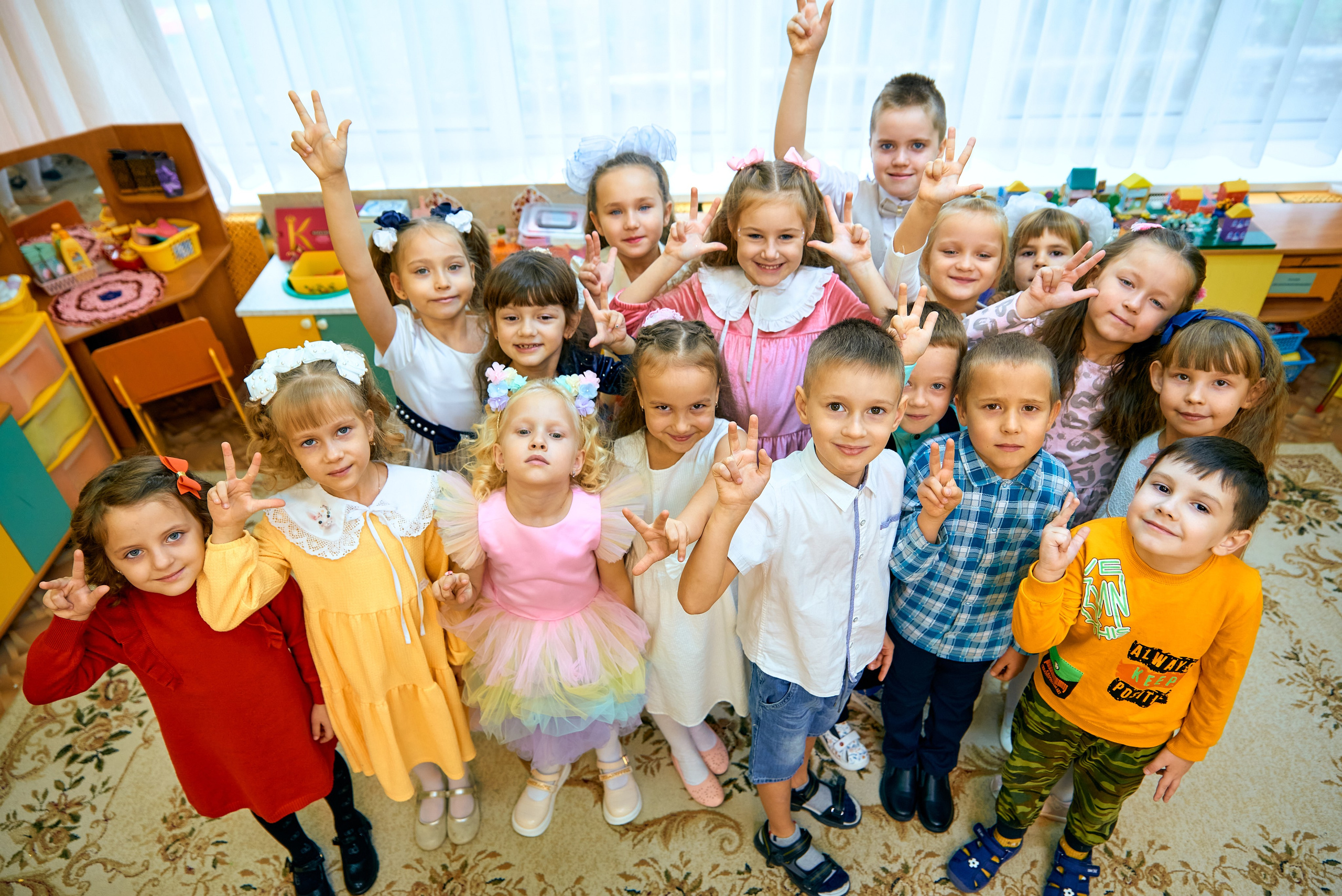 Подготовительная группа Детского сада № 75 выпуск 2024 года. Фотограф в Орле Павел Черкасов