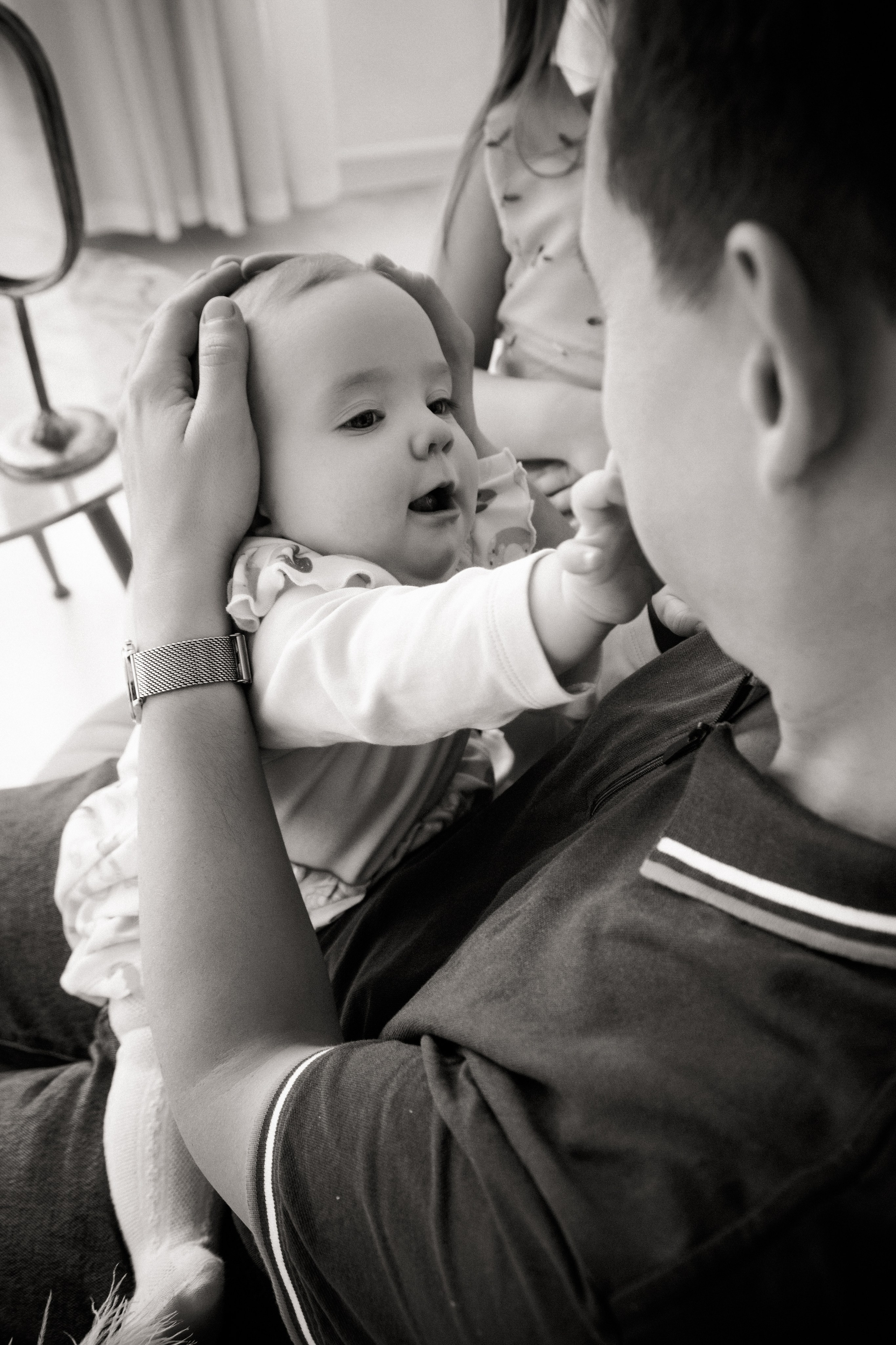 Семейная фотосессия в студии One take studio VANILLA. Свадебный и семейный фотограф в Москве и Подмосковье Лариса Козлова