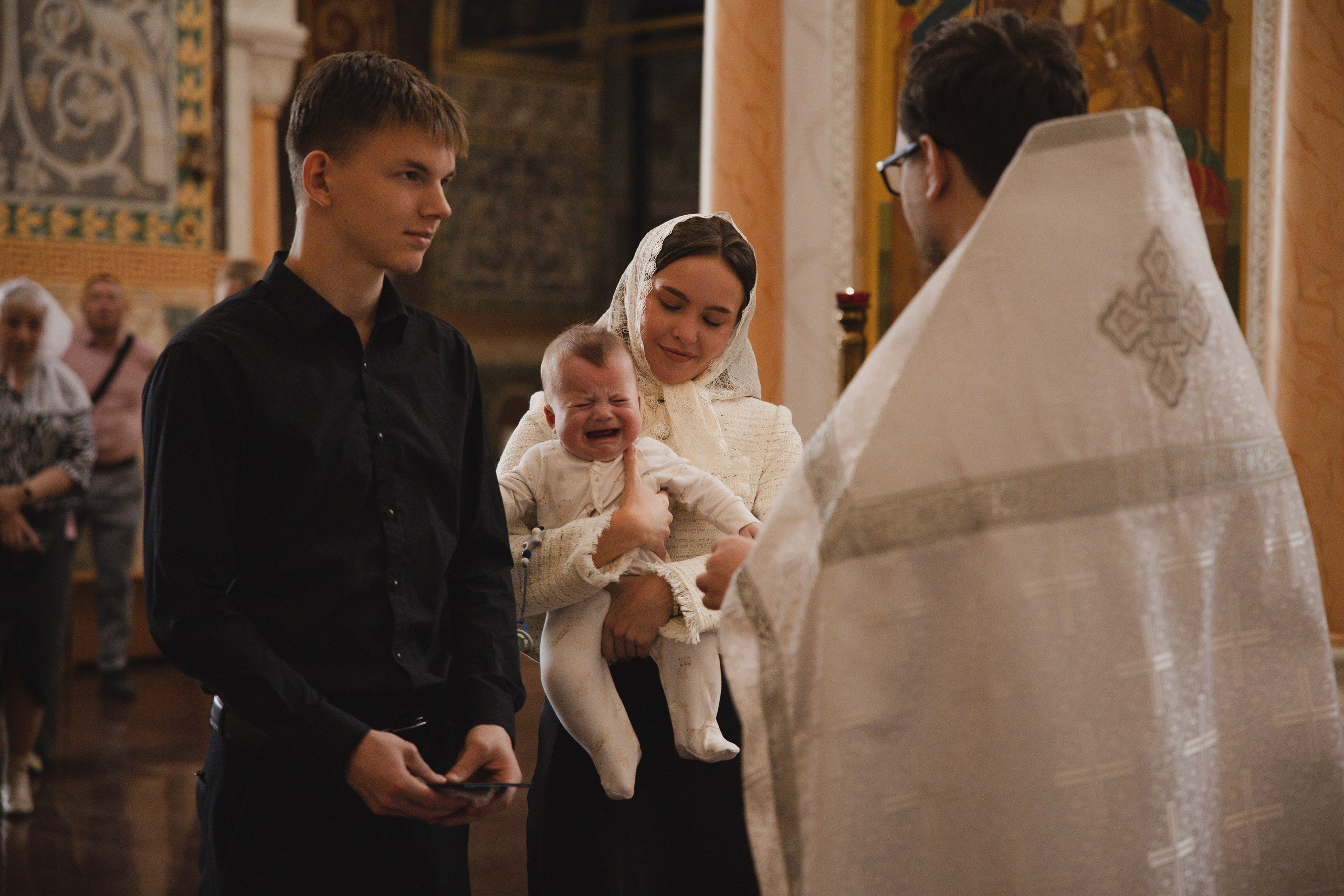 Крещение Кирюши. Фотограф Ломакина Анастасия