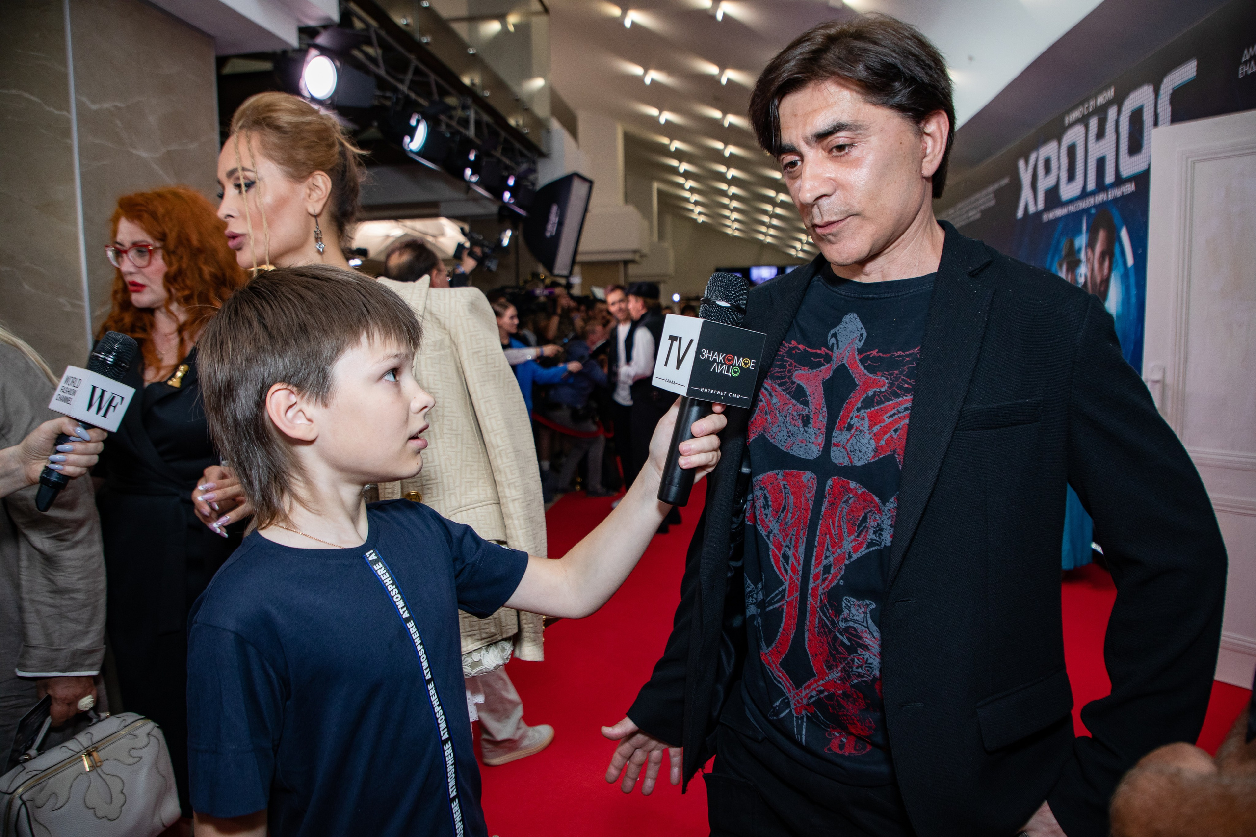 Закрытый показ фильма «Хронос». Art photographer Nino