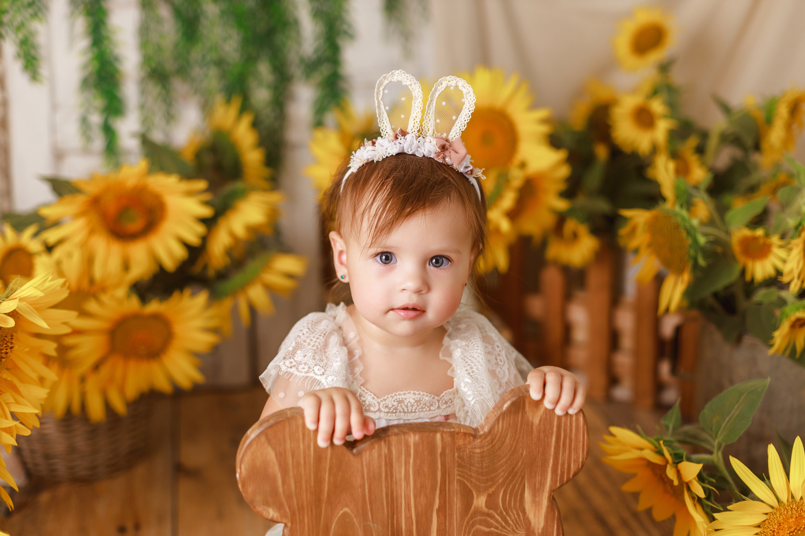 Подсолнухи. Детский и семейный фотограф в Краснодаре Альбина Морозова