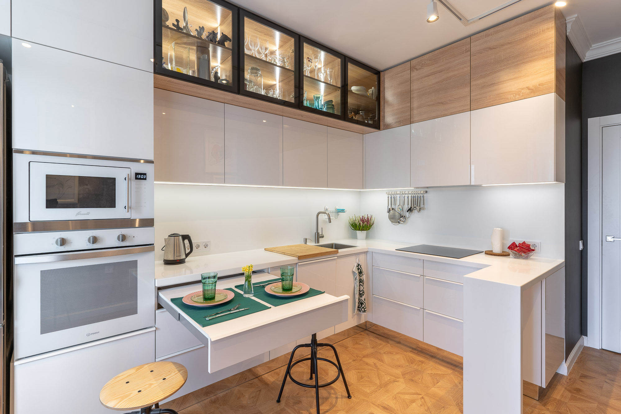 идеи для маленьких кухонь