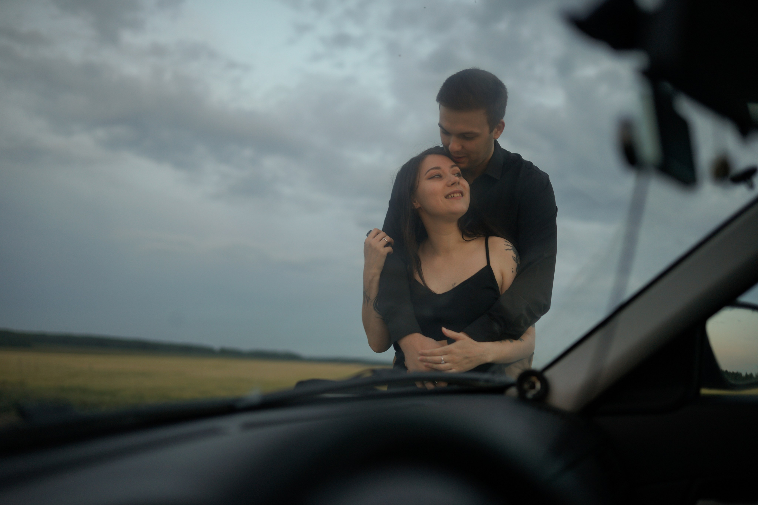 Поздний закат