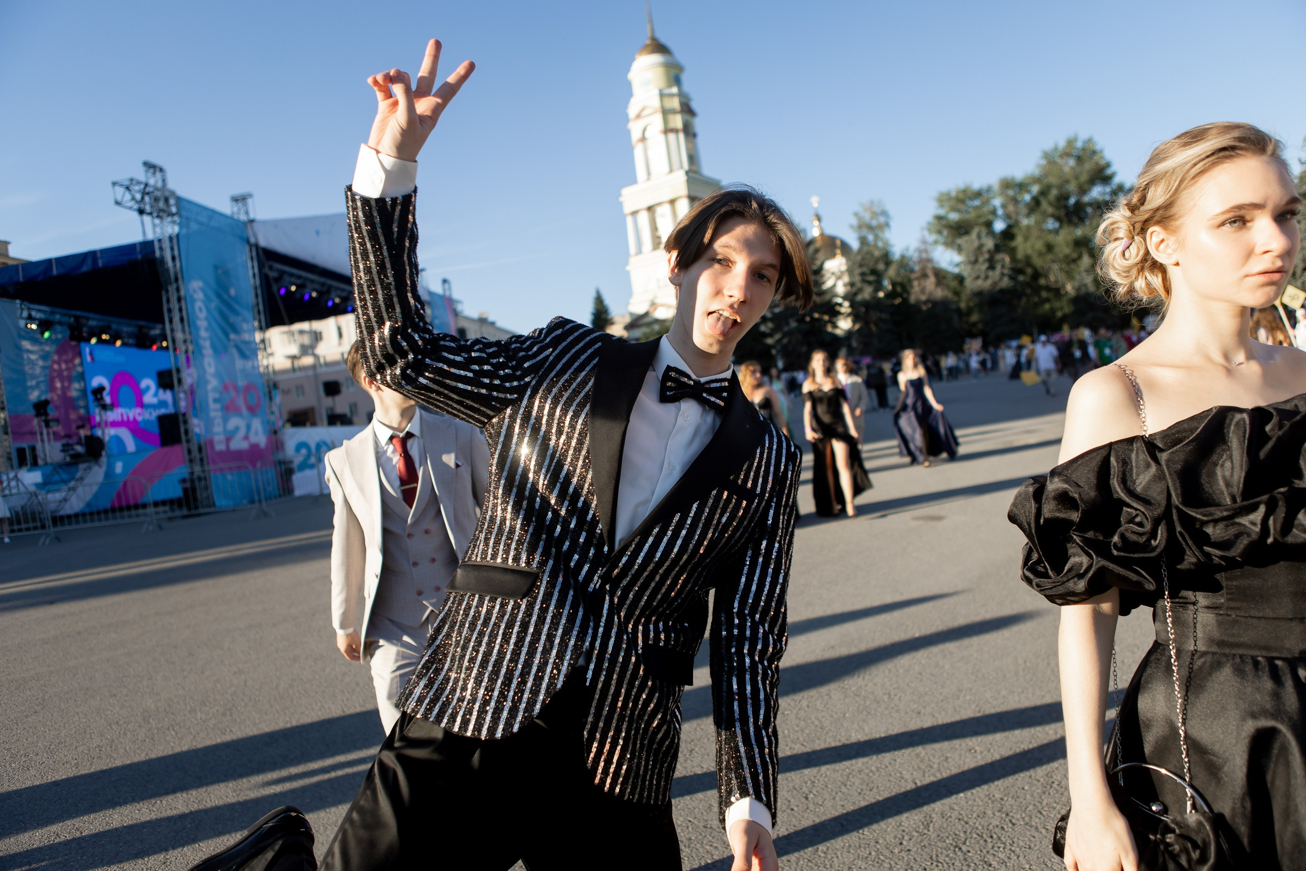 Выпускной Гимназия 12 2024 г. Свадебный и портретный Фотограф в Липецке Дмитрий Котюков