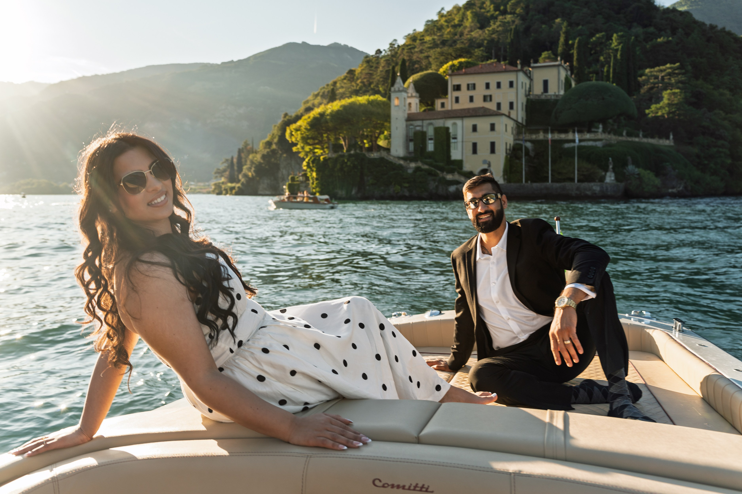 Roop & Husband. Maria Anistratova | Destination Photographer, Videographer & Drone Pilot — Lake Como