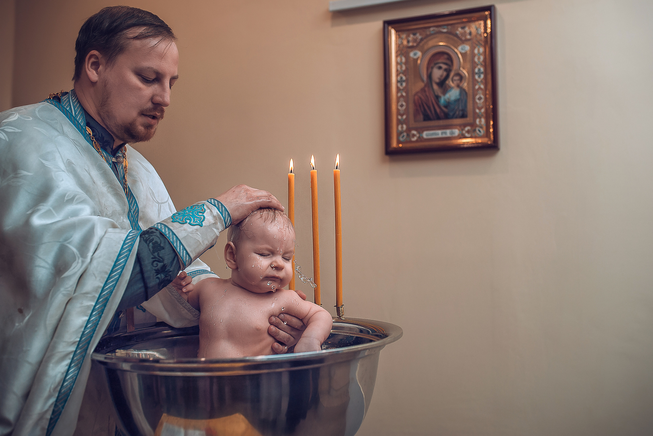 Таинство крещения. Фотограф на Крещение
