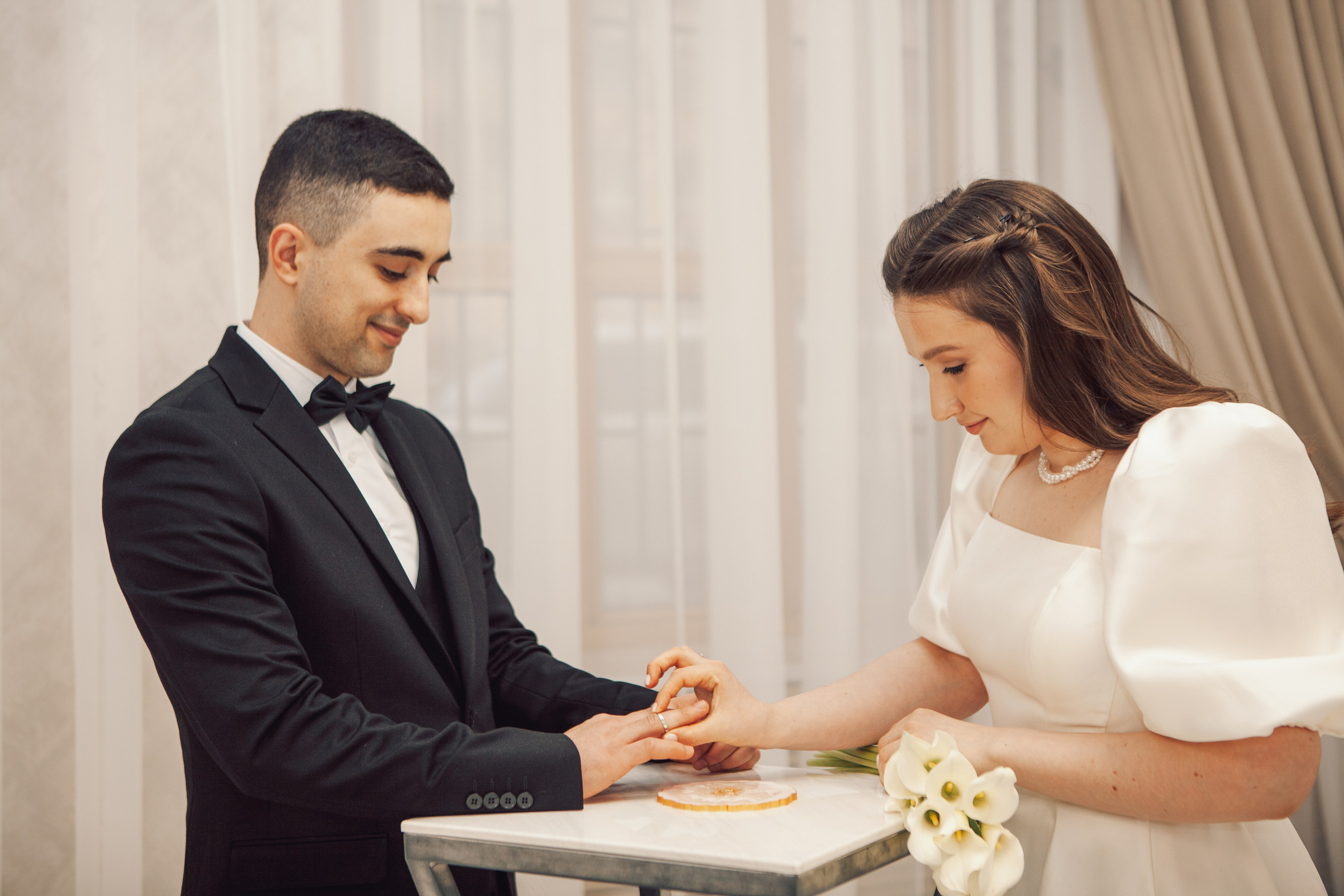 Роспись в Кутузовском ЗАГСе. Фотограф Ольга Ефремова