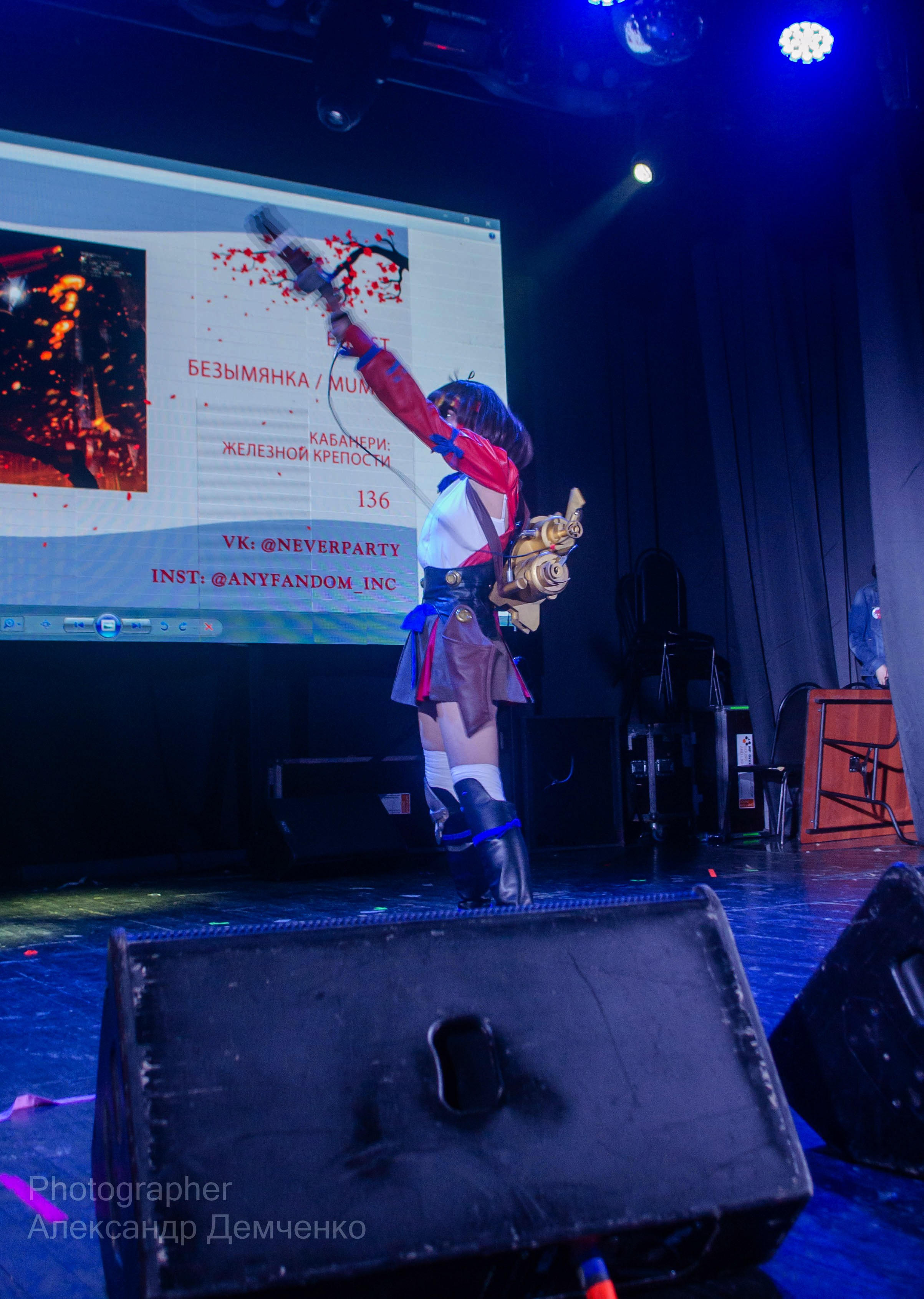 Фотосессия на фестивале косплея Never Party 3.0 в Москва