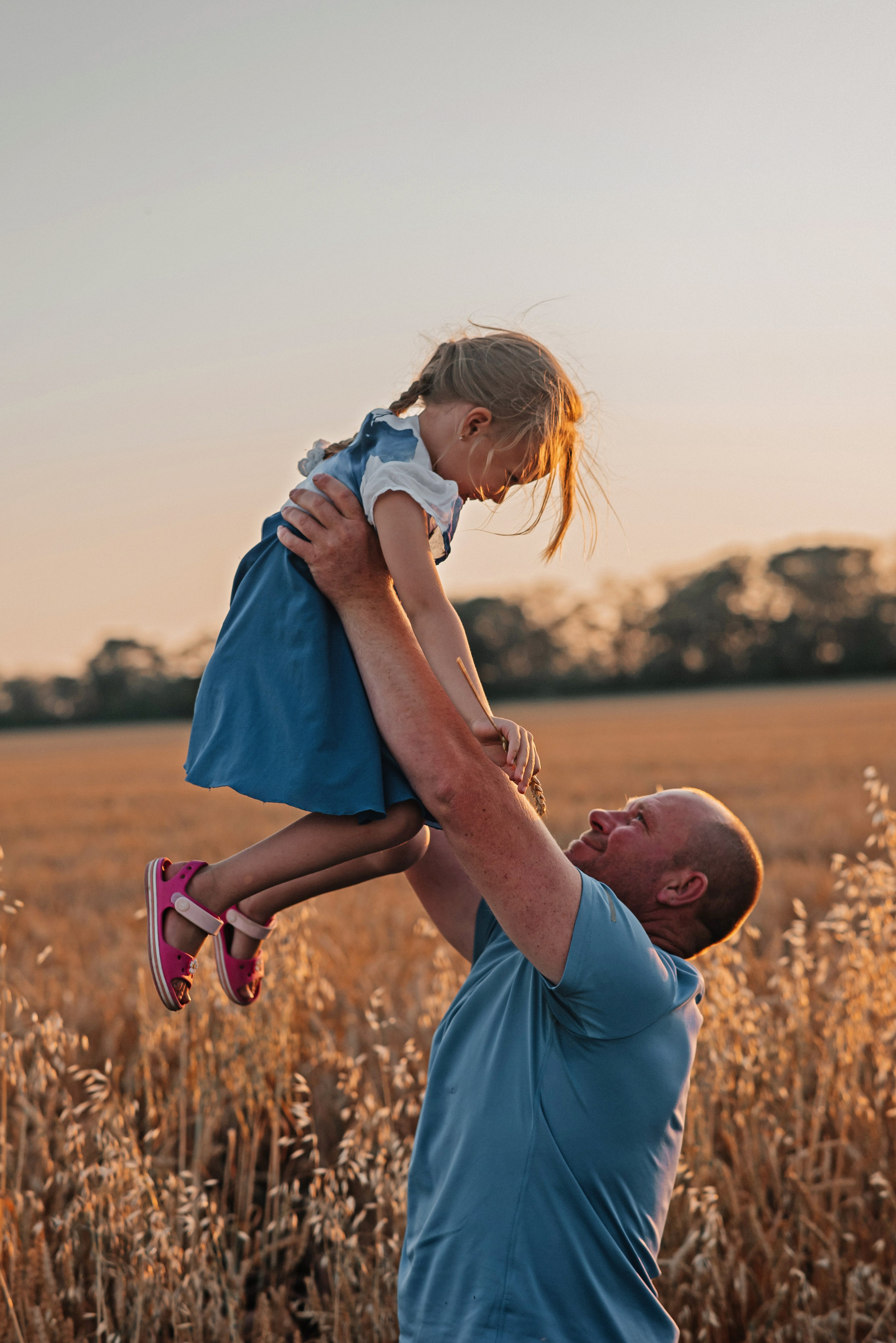 В пшенице всей семьей. Детский и семейный фотограф выпускной альбом Приморско-Ахтарск