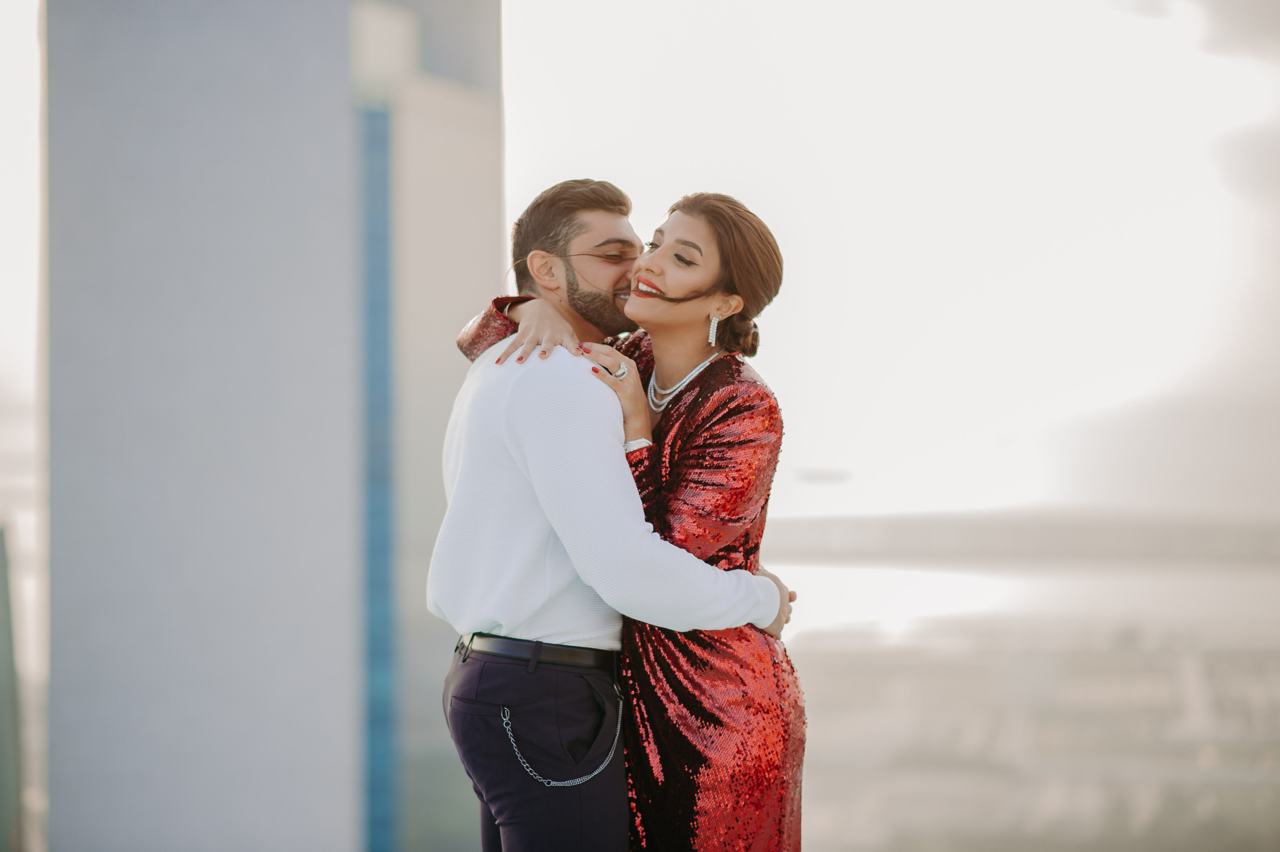 Love Story на высоте (Абу Даби). Фотограф в Москве и Санкт-Петербурге Дарина