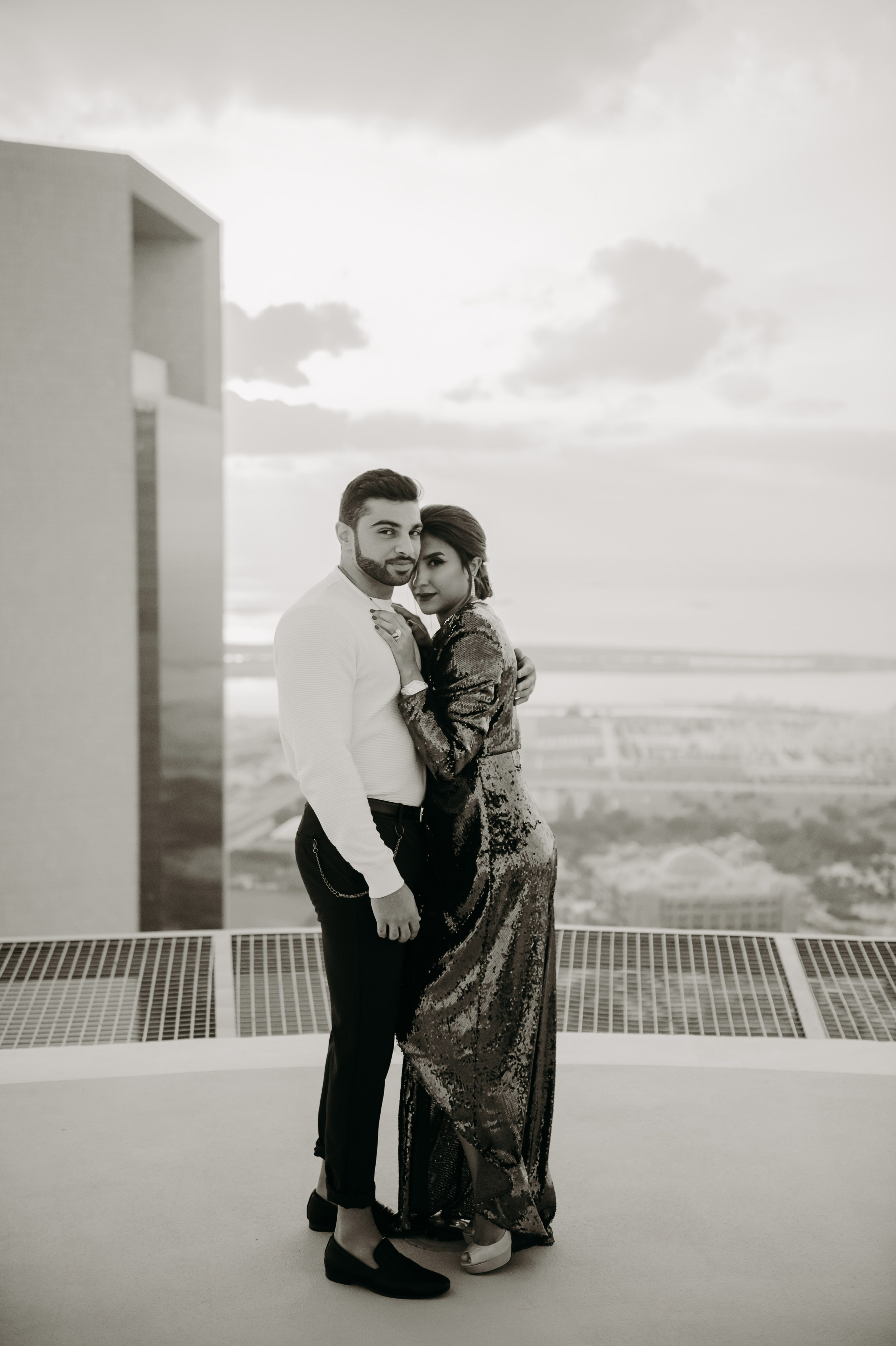 Love Story на высоте (Абу Даби). Фотограф в Москве и Санкт-Петербурге Дарина