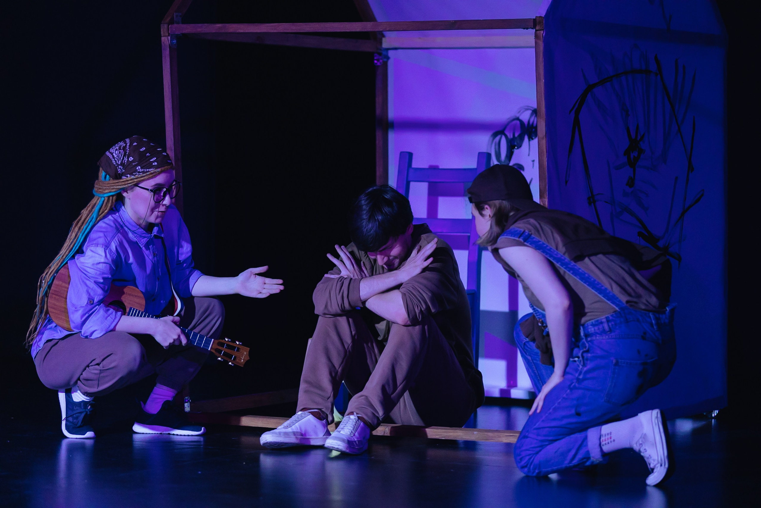 «Здесь был Ёжик» Камерный театр «Zart House» /СПБ. Фотограф событий Злобин Дмитрий