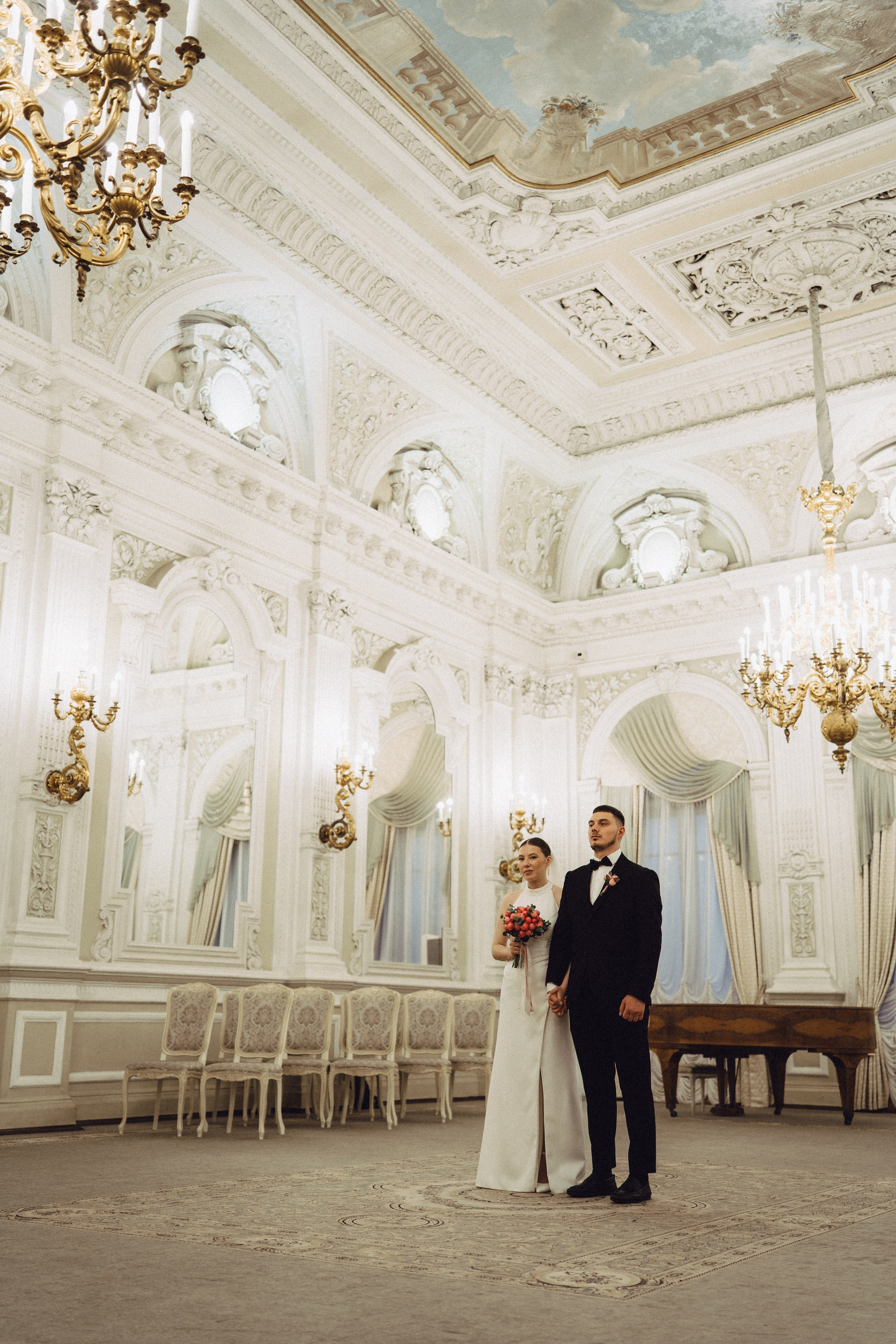 СВАДЕБНАЯ СЬЕМКА В ПЕВОМ ДВОРЦЕ БРАКОСОЧЕТАНИЯ. Профессиональный фотограф, Санкт-Петербург — Виктория Богомолова