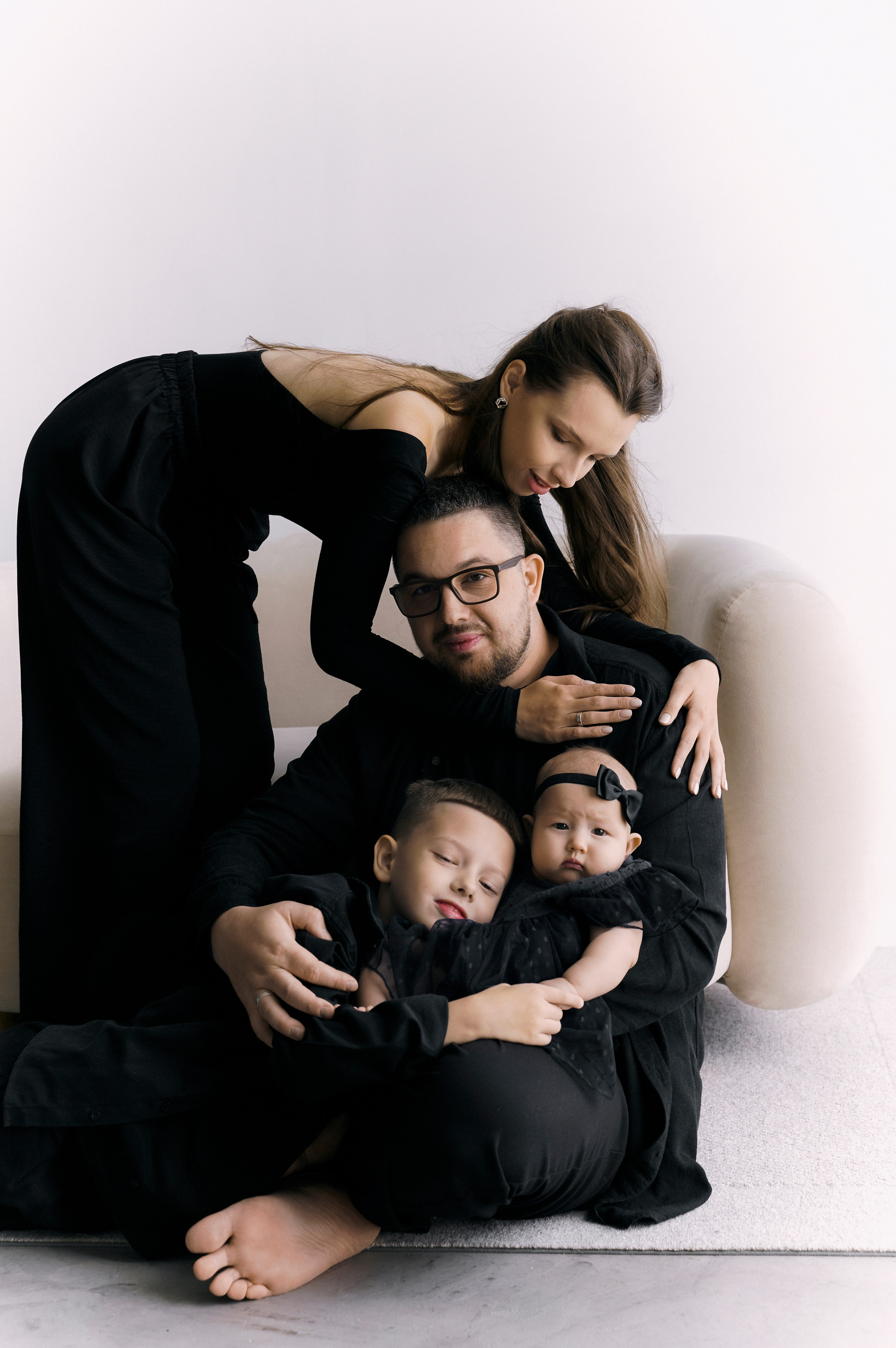 Лиза и ее семья. Фотограф Регина С