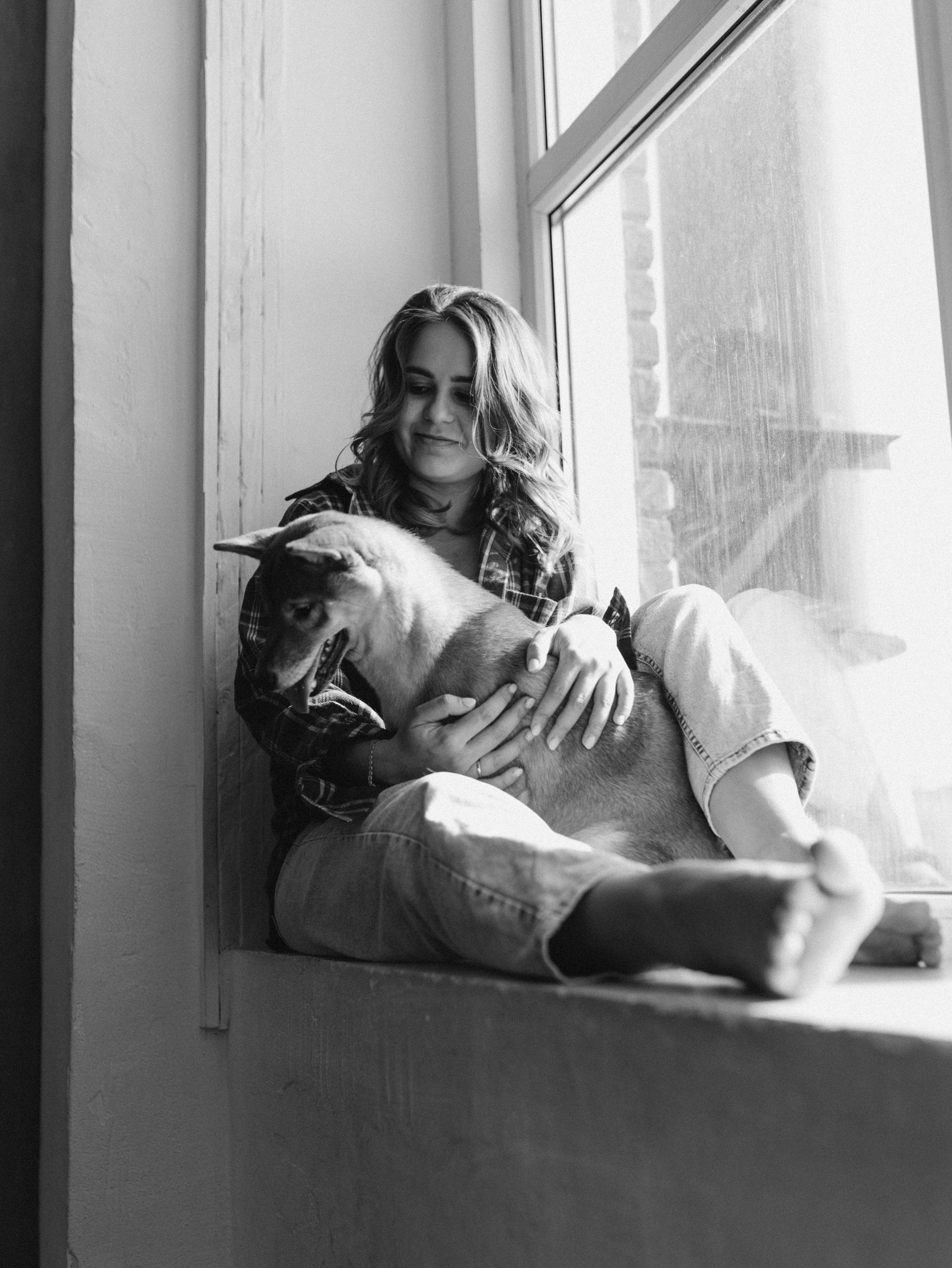 Мика и Настя. Фотограф-анималист в Москве Кириллова Татьяна