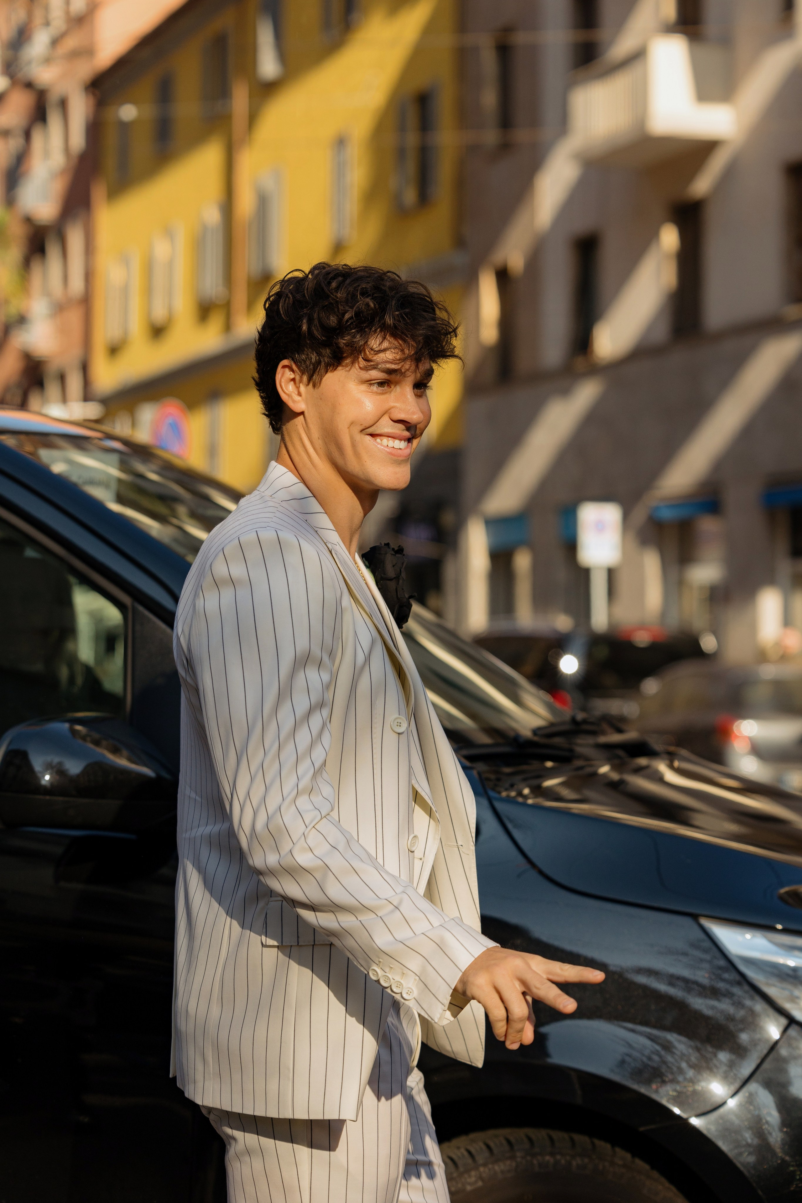 Milan Mens fashion week FW 24/25 D&G. Photographer in Milan Ivan Goncharov