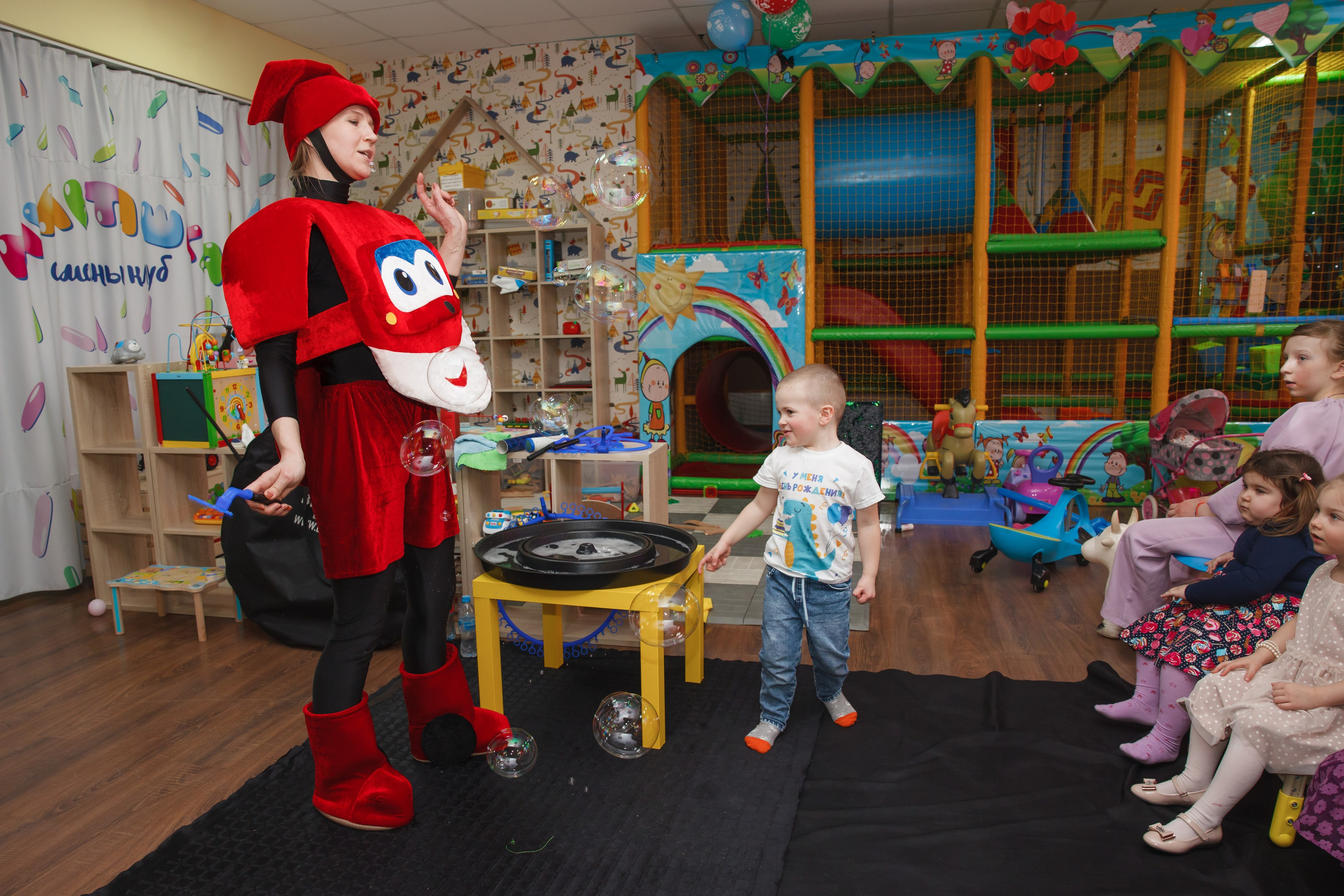 Детский День Рождения, Мише 3 годика, «Мультяшка». Свадебный и репортажный фотограф (Москва, Королев и другие)