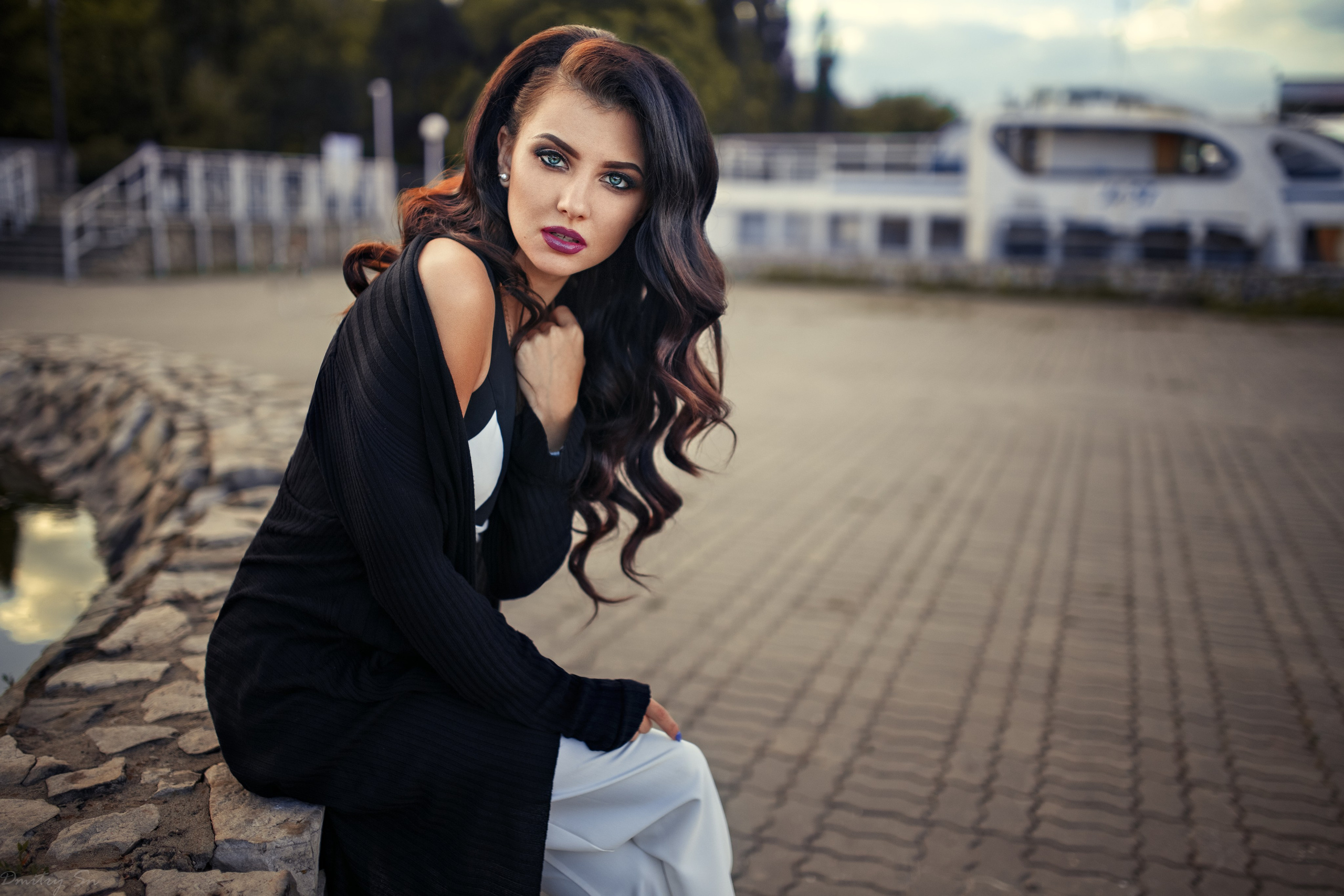 Фотосет с Кристиной на набережной для «себя»