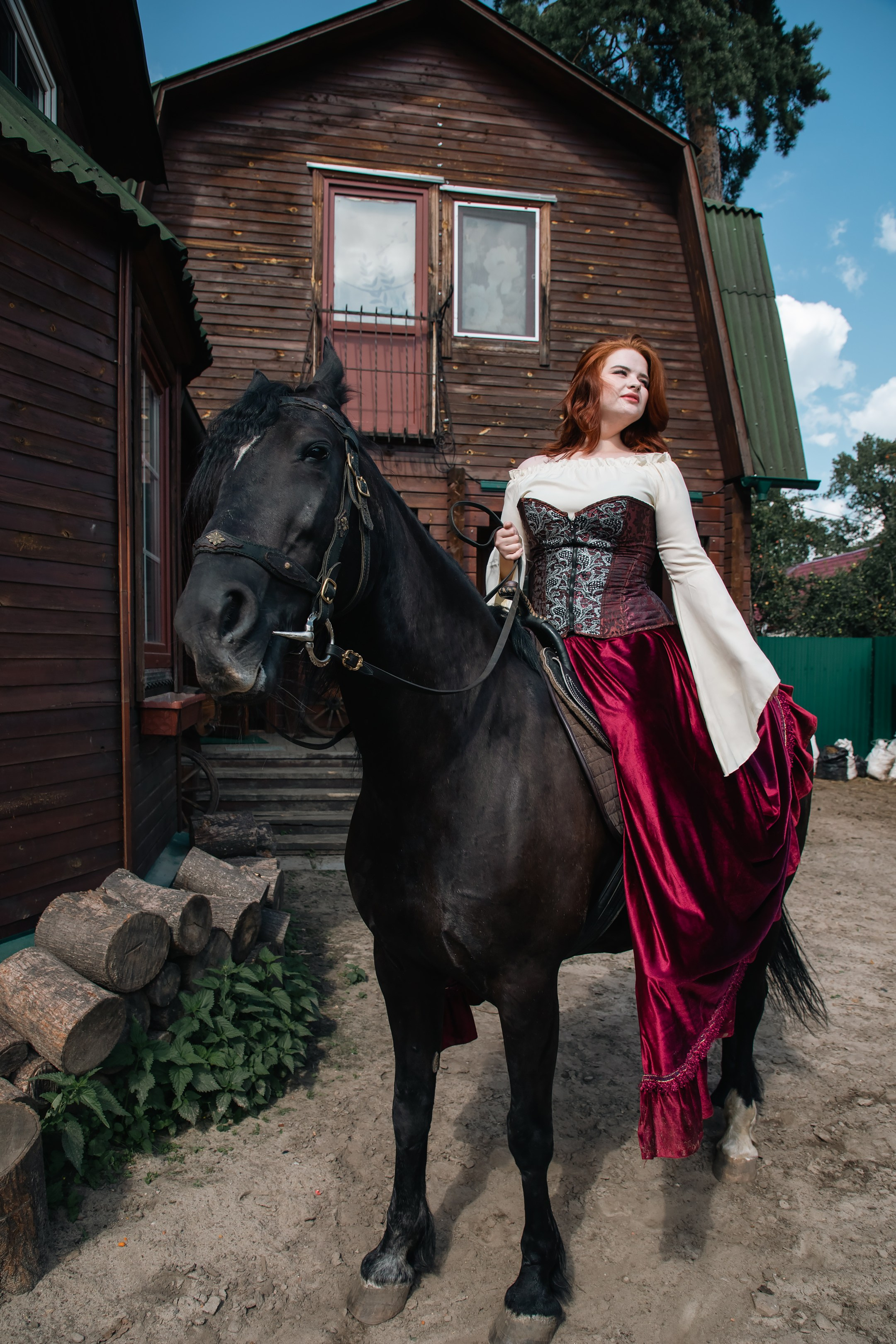 Фотосессия с лошадкой Пенкой