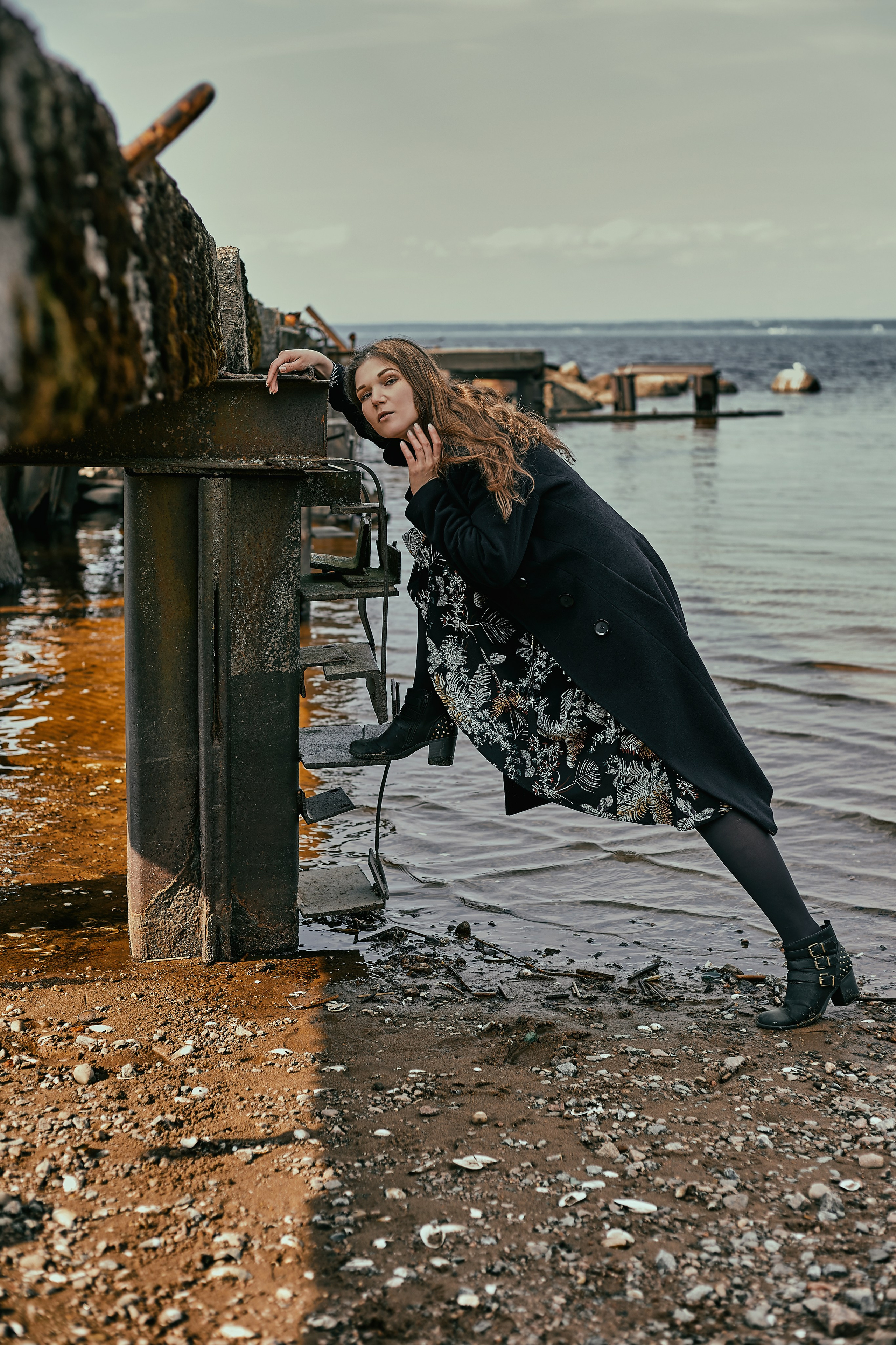 Катерина на Финском заливе. Портретный фотограф Санкт-Петербург, Пхукет