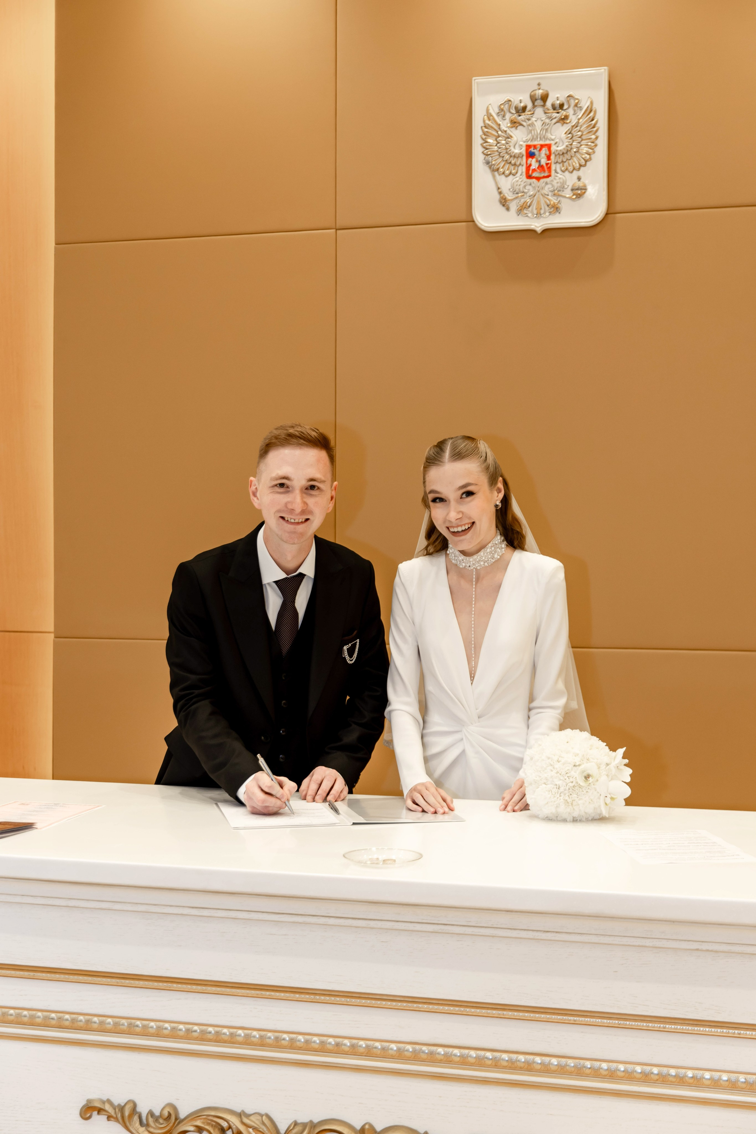 Выездная регистрация + Барвиха + банкет. Свадебный и семейный фотограф в Москве Диана Левченко