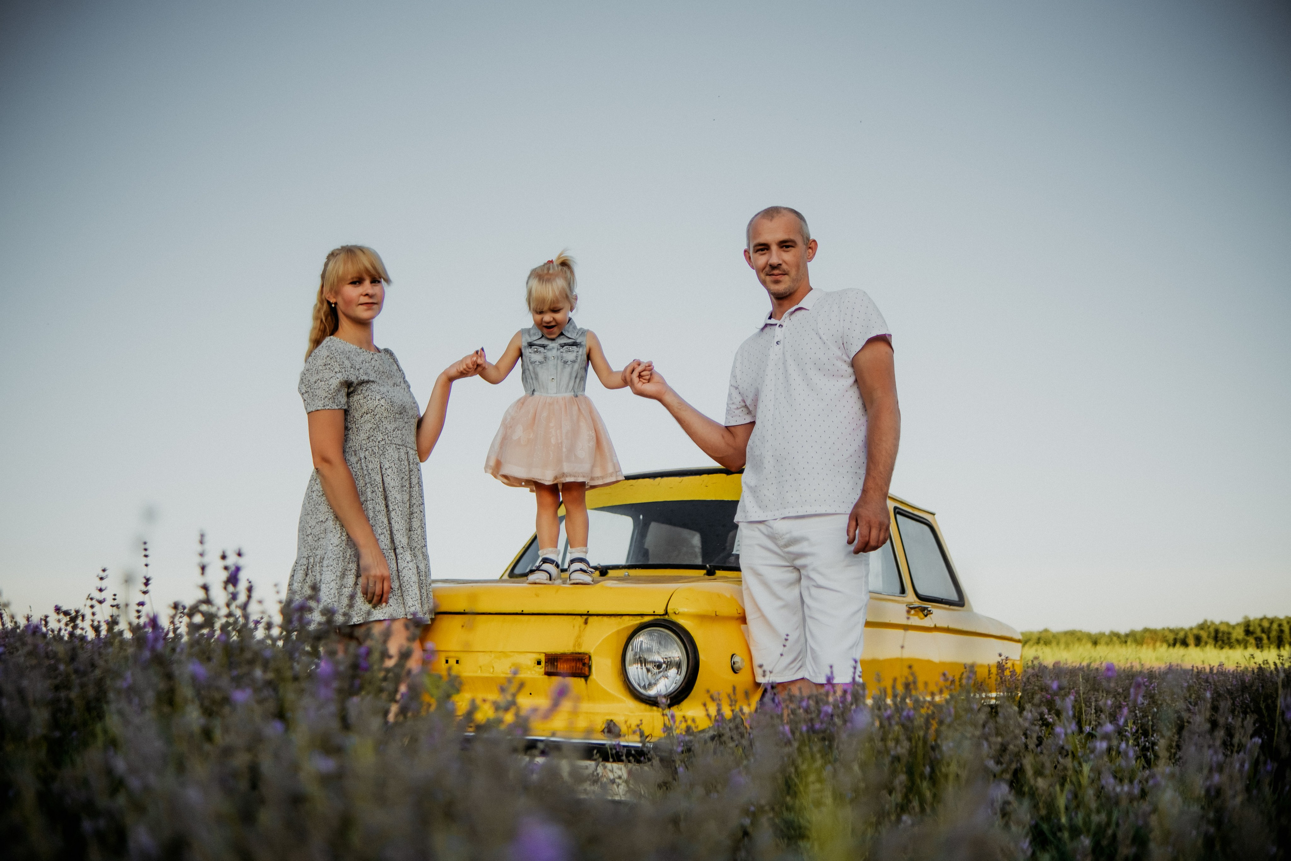 Семейная съемка в лованде. Nattie.ph