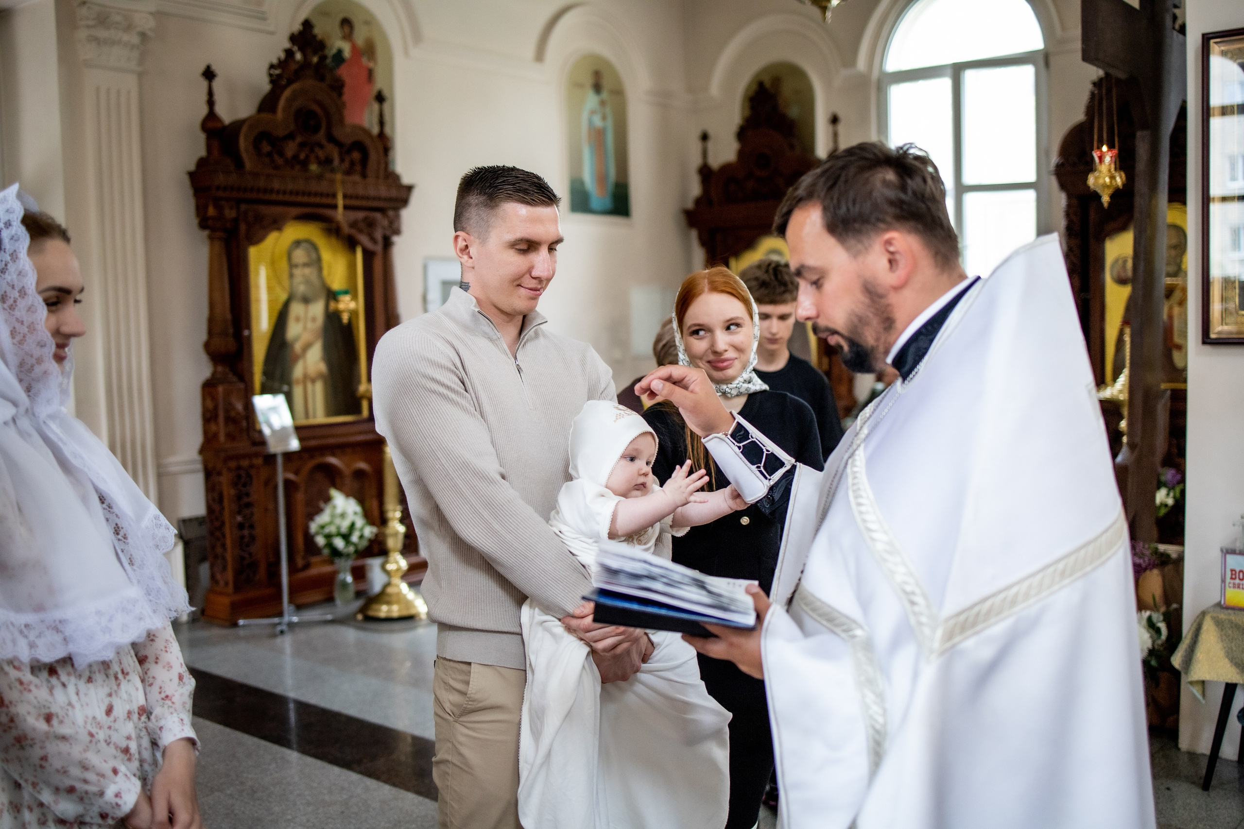 Крещение Софии. Фотограф Надежда Лукьянова