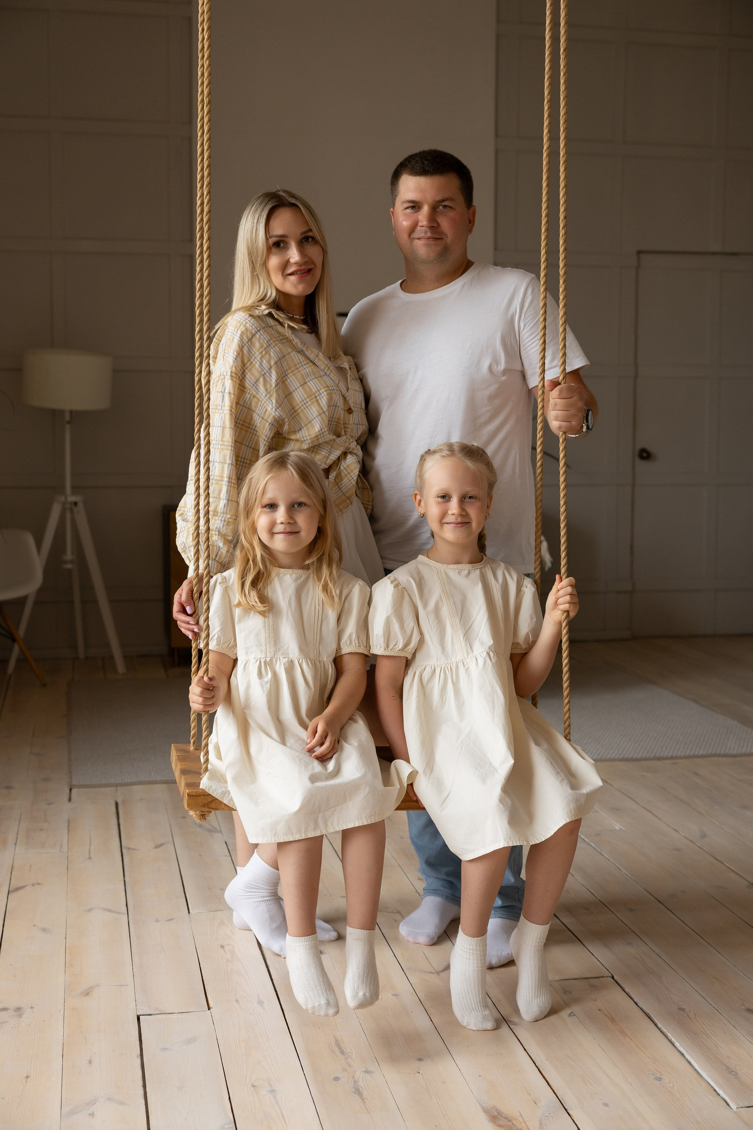 Для четверых. Семейный и свадебный фотограф в Челябинске Мария Леонтьева