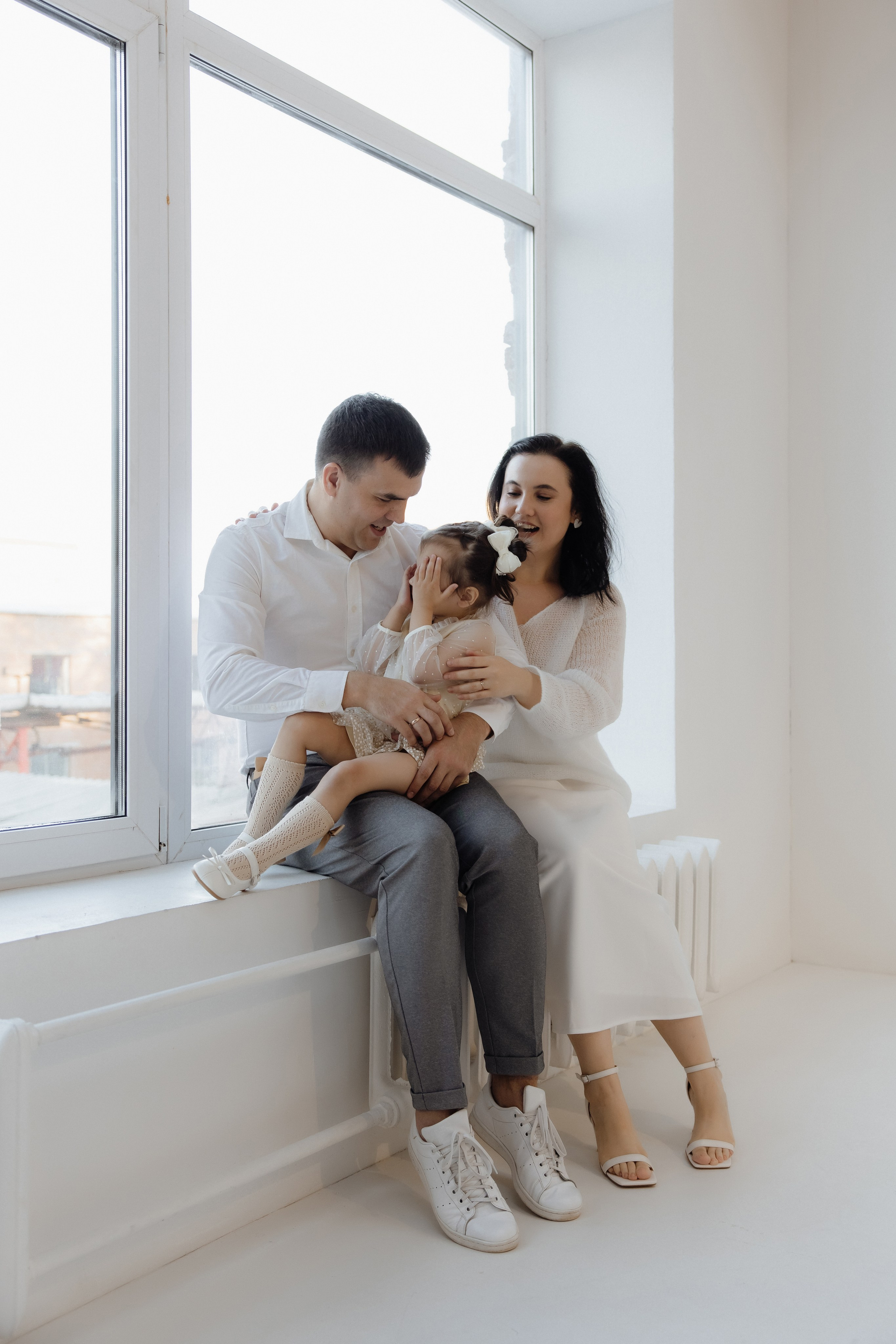 Николай, Зарина и Кира. Семейный и свадебный фотограф в Челябинске Мария Леонтьева