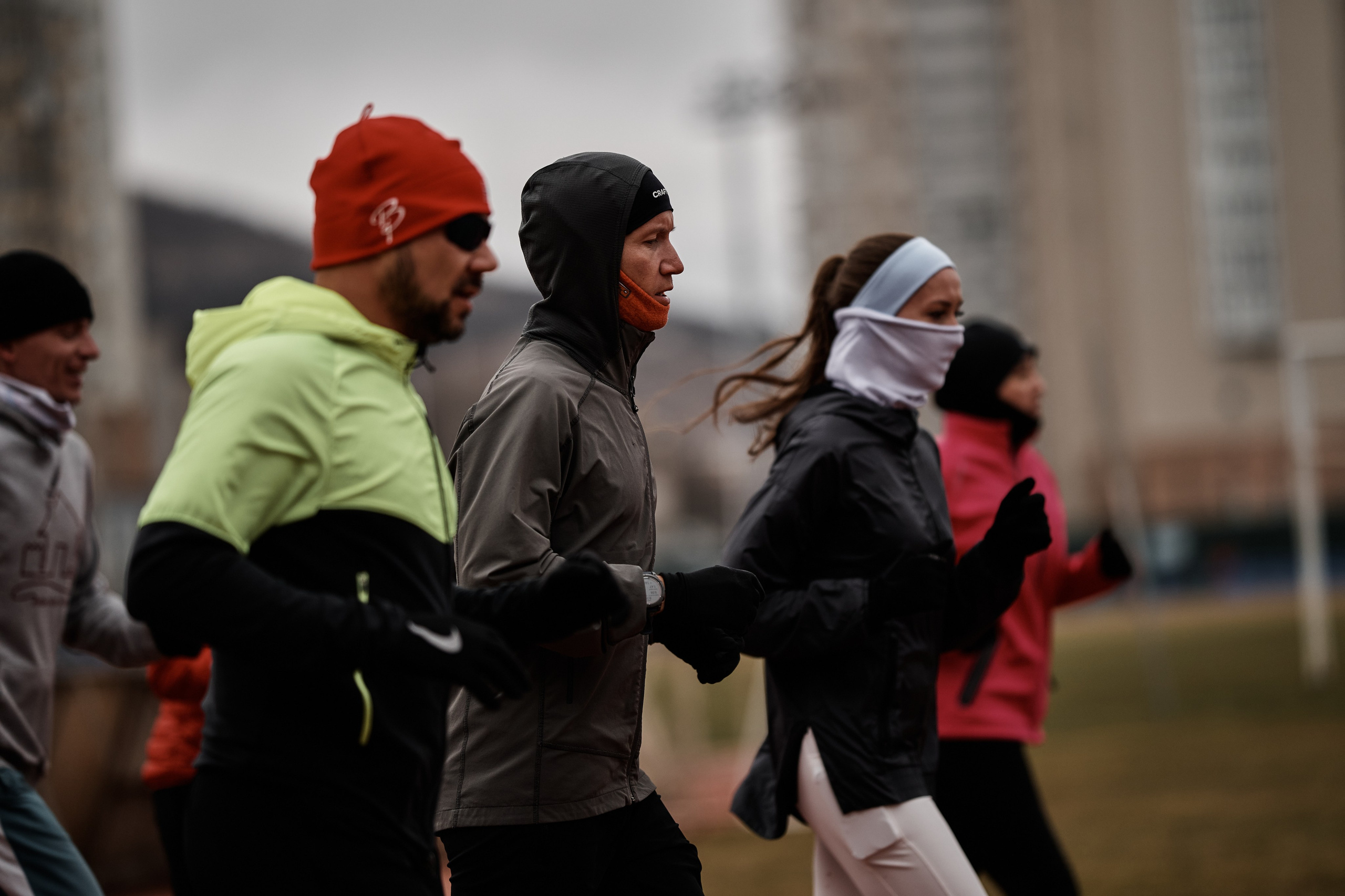 Тренировка Kavkaz Run. Руслан Хорошилов, Ирина Дмитриева. Репортажный фотограф в Краснодаре, Иван Ванюшенков