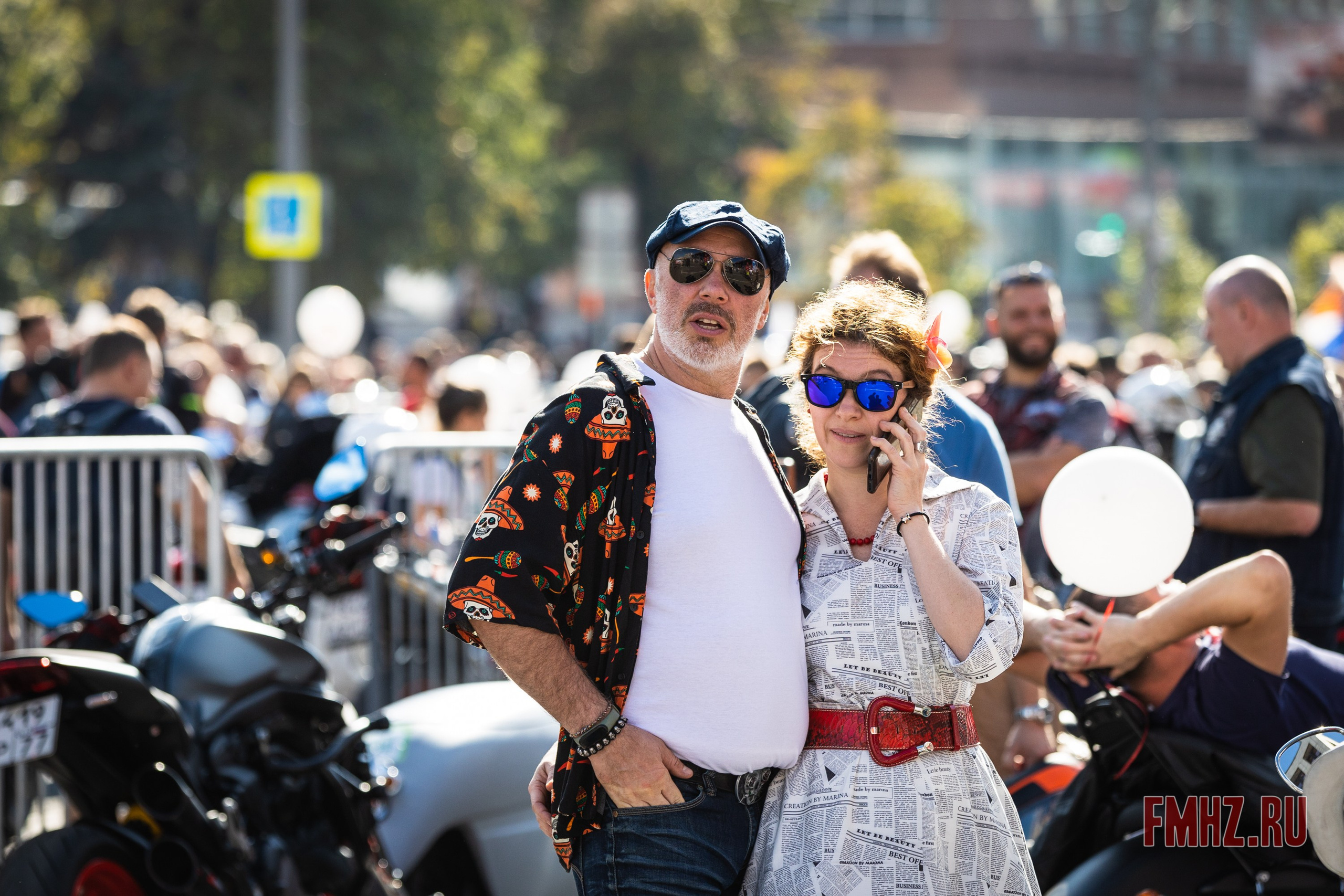 Закрытие Мотосезона 2023 на проспекте Академика Сахарова. Фотограф Владимир Охрименко