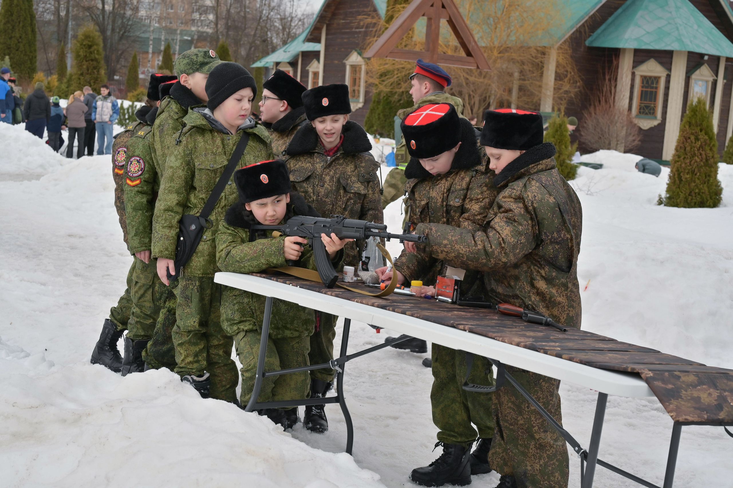 Кадетский класс. Выезд в г. Чкаловский МО. Фотограф Анна Мельникова | Москва