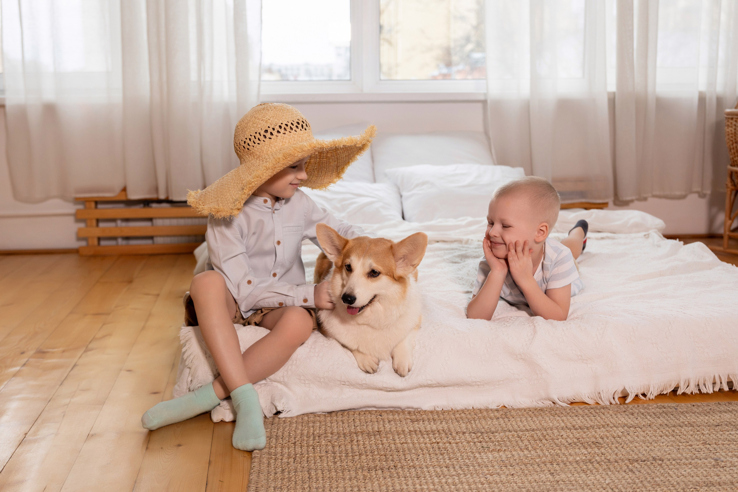 Фотосессия с корги. Семейный и свадебный фотограф в Санкт-Петербурге Татьяна Швыкова