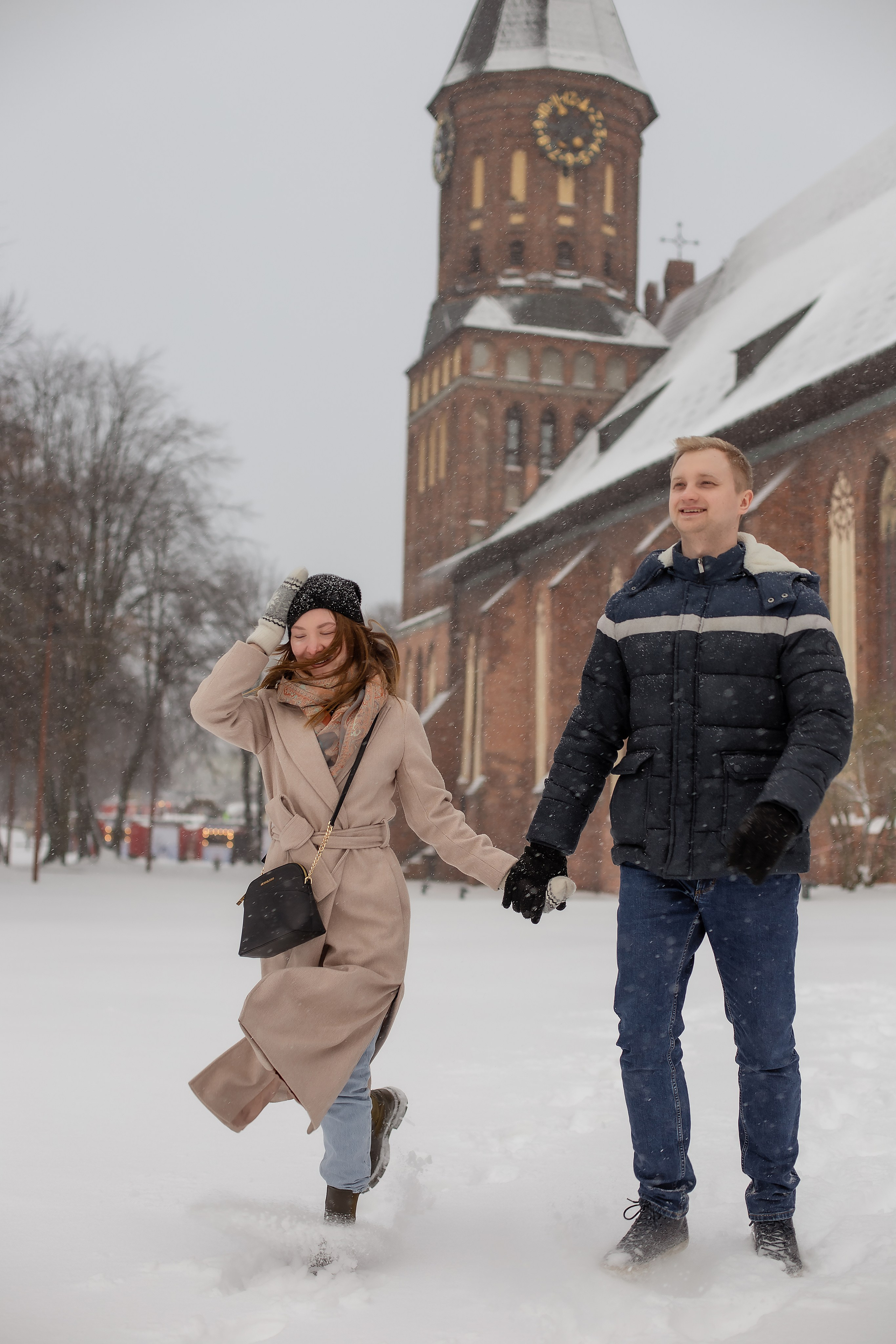 Влад и Саша. Зима. Фотограф в Калининграде Решетникова Алина