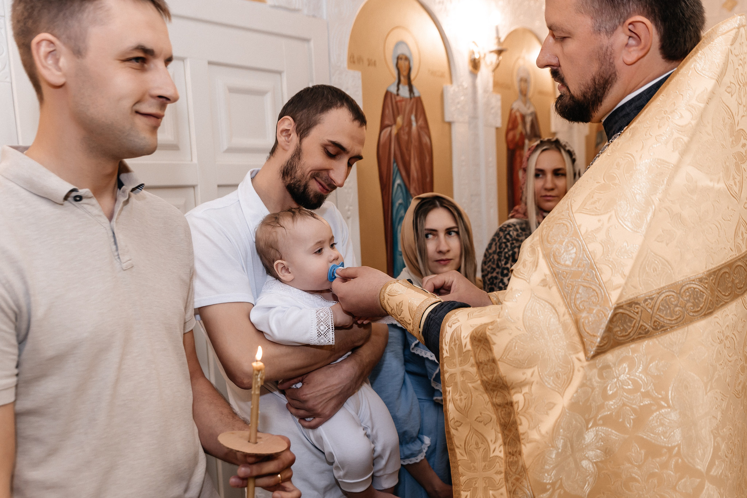 Крещение Влада. Семейный фотограф Минск Усова Ольга